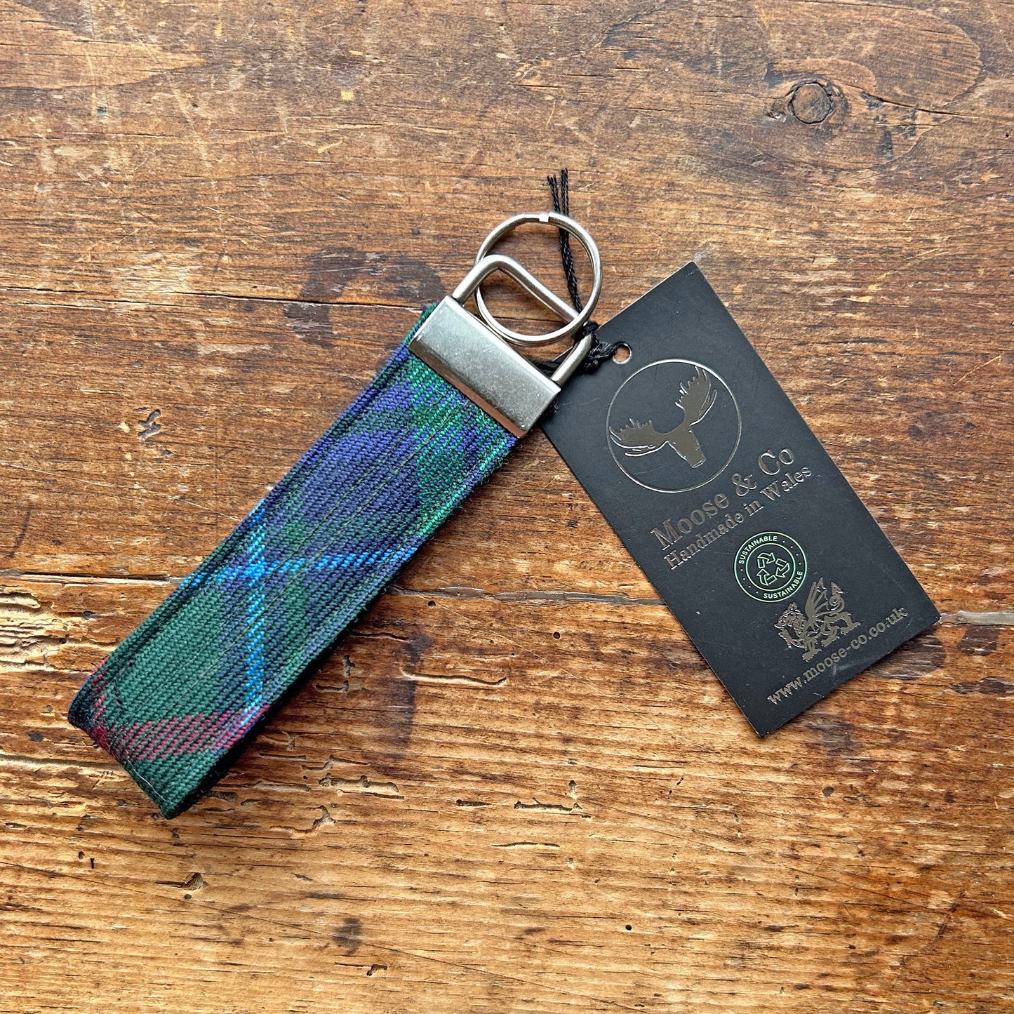 Keyring / Keychain - Welsh Tartan - Richards