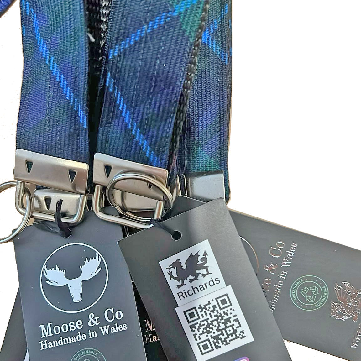 Keyring / Keychain - Welsh Tartan - Richards