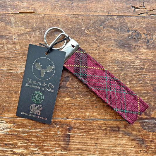 Keyring / Keychain - Welsh Tartan - Williams