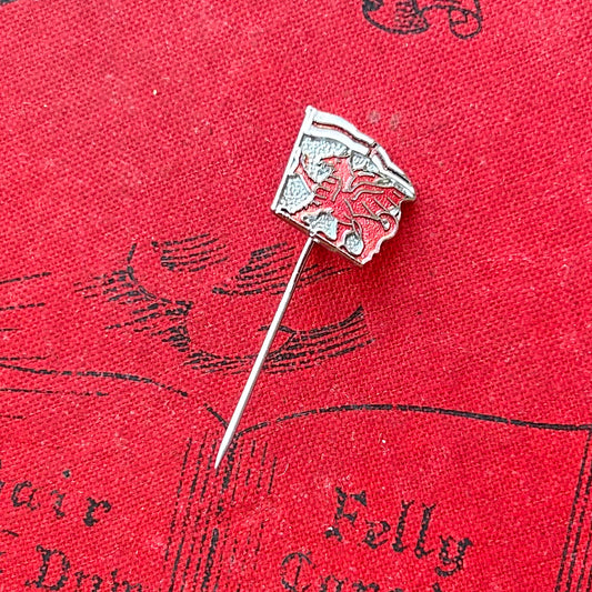 Bathodyn Pin Lapel - Hen Ffasiwn - Draig (Ail-law)