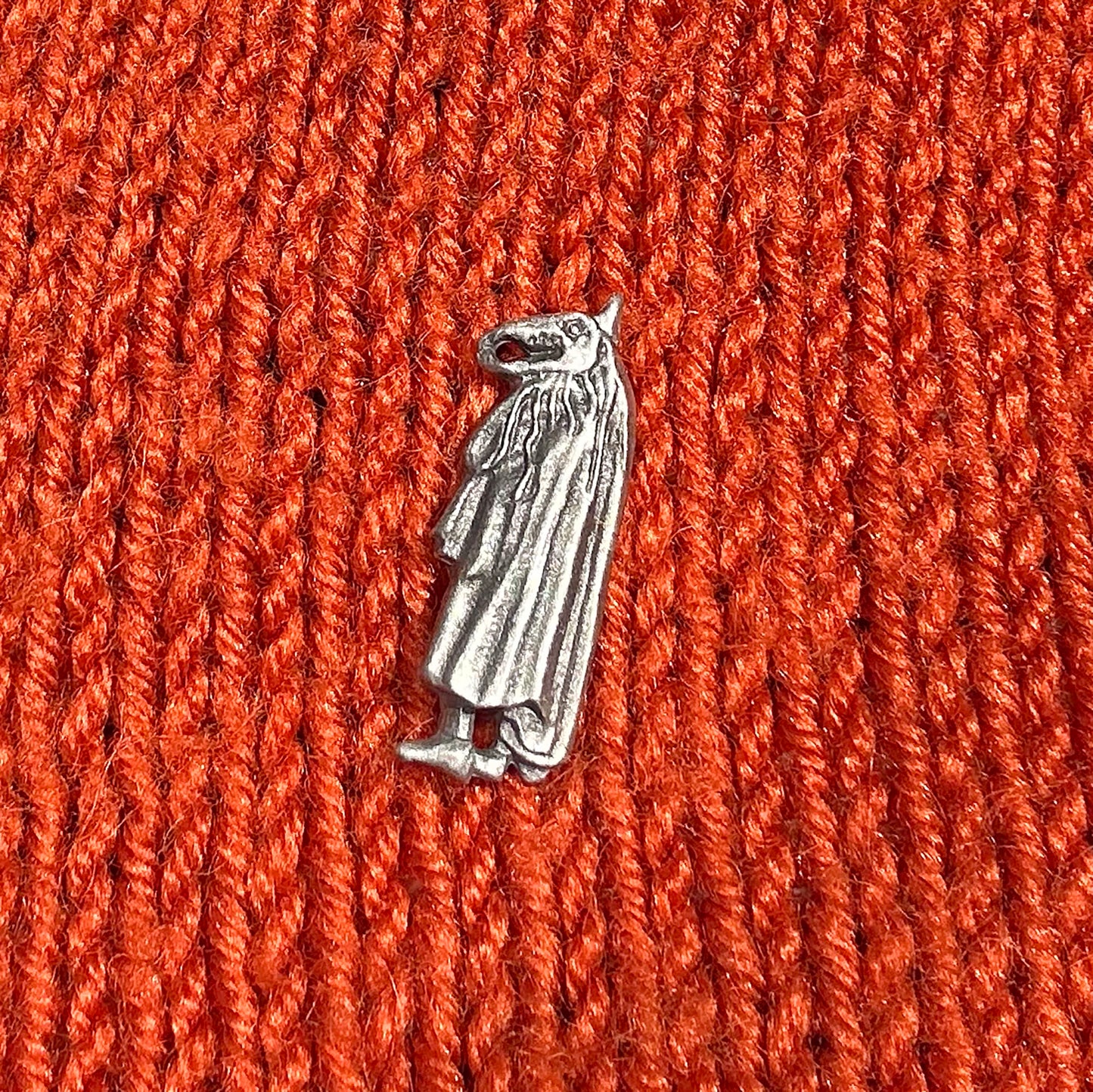 Lapel / Tie Pin - Welsh Folk - Pewter - Mari Lwyd