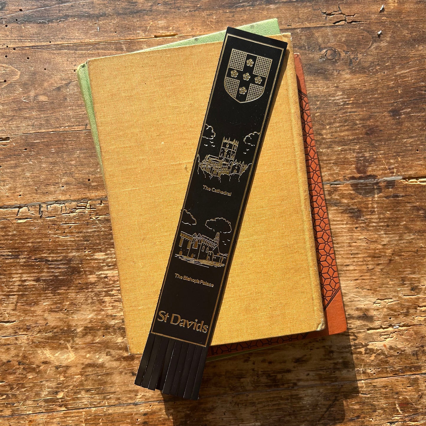 Leather Style Bookmark - Welsh Souvenir (Preloved / Like New)