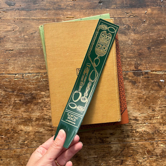 Leather Style Bookmark - Welsh Souvenir (Preloved / Like New)