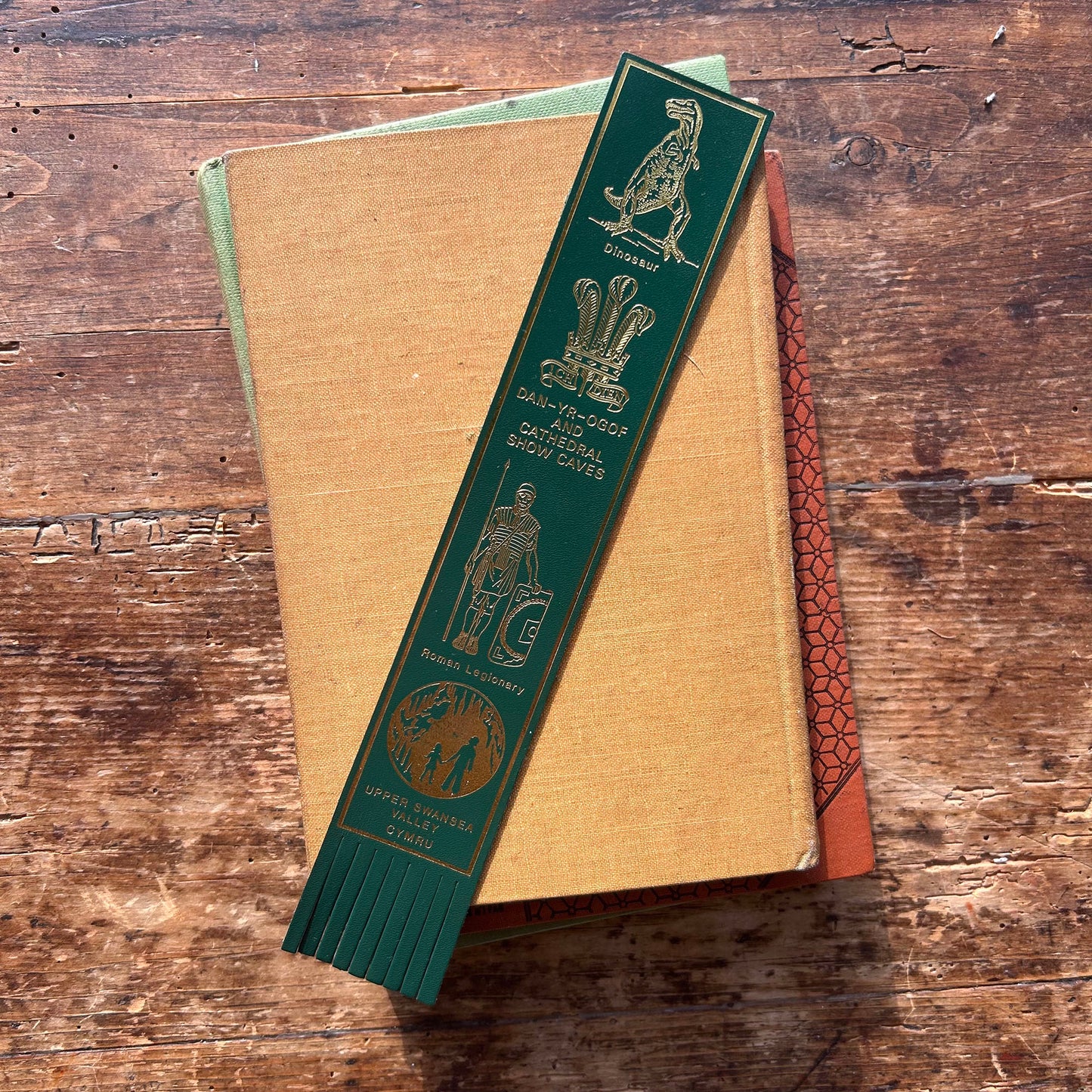 Leather Style Bookmark - Welsh Souvenir (Preloved / Like New)