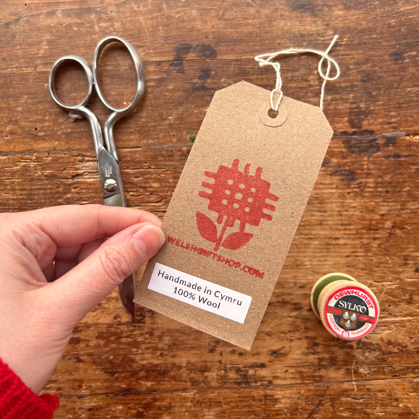 Bathodyn / Tlws - Cennin Pedr Gwlân