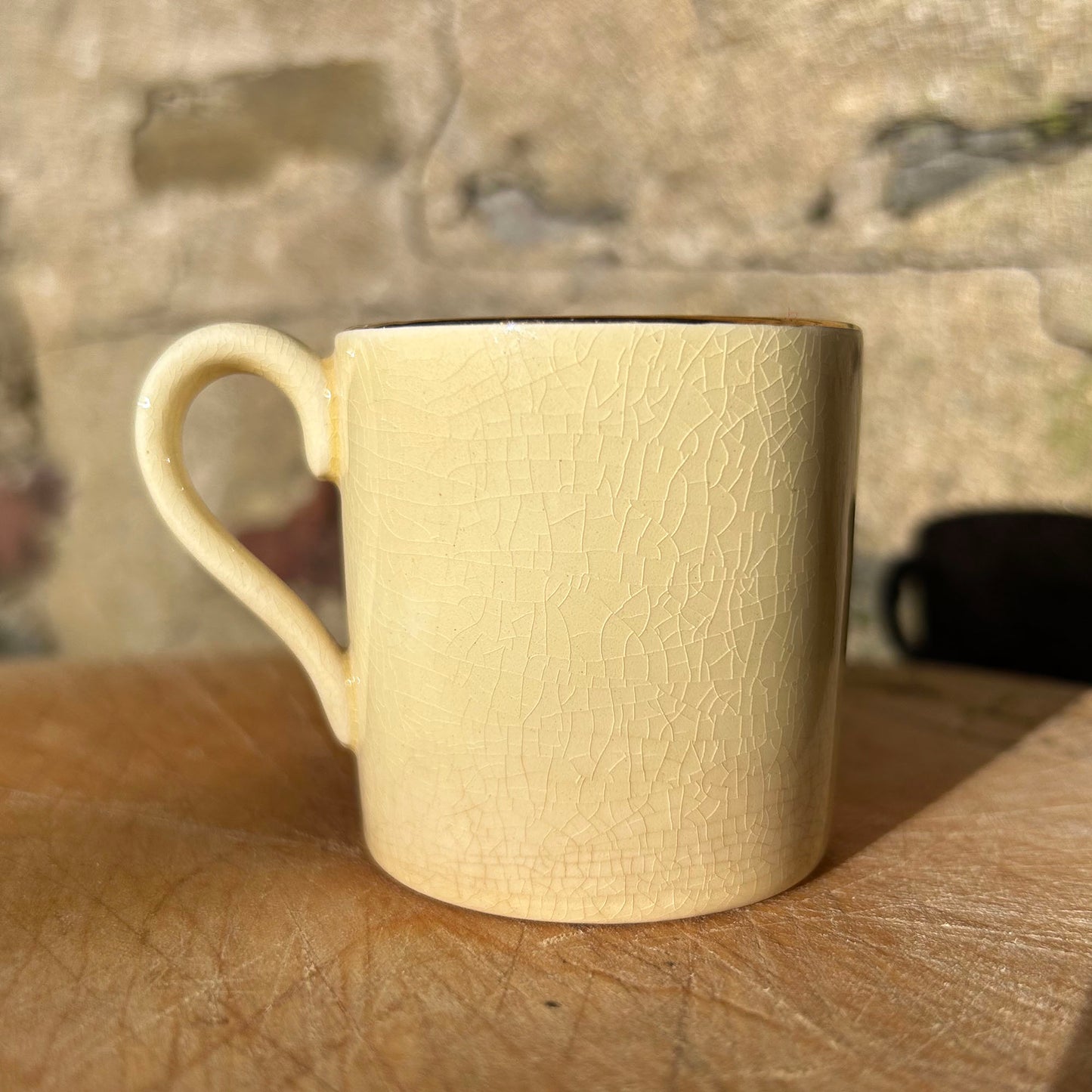 Little Cup - Fragrant Memories of Llandudno - Crown Devon Antique Souvenir (Preloved)