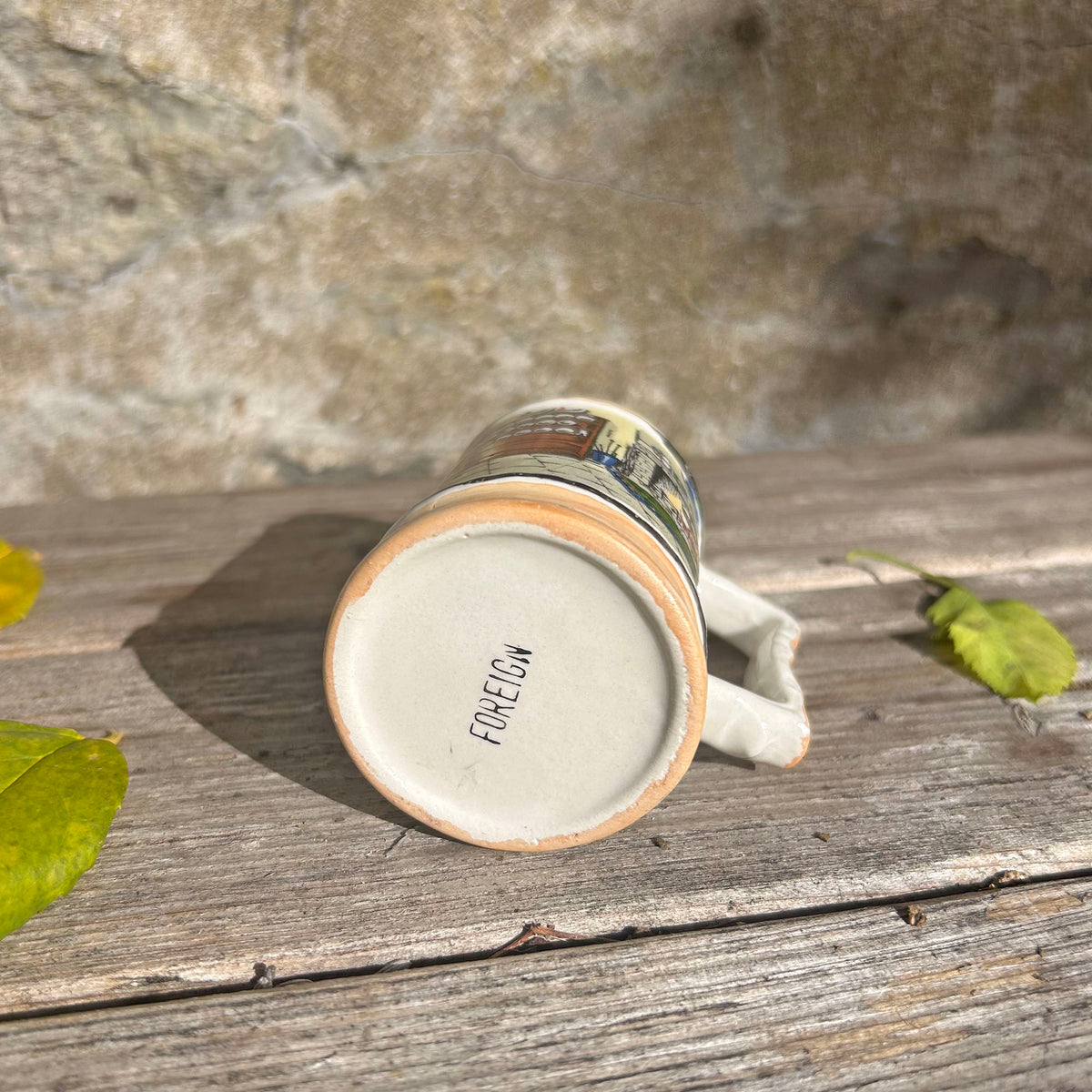 Miniature Tankard - Lustre ware  - Welsh Lady & Dresser (Preloved)