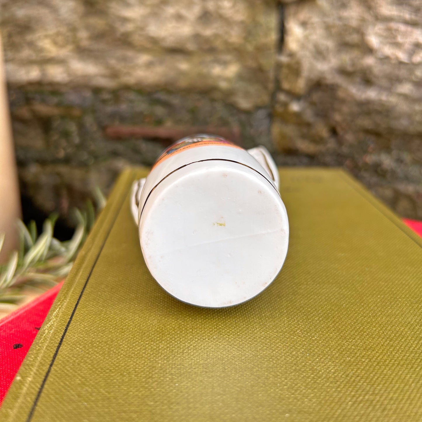 Little Ornate Vase - Welsh Costumes - Antique Souvenir (Preloved)