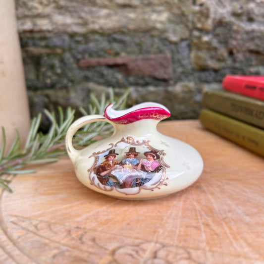 Jwg Cregyn - Gwisgoedd Cymreig - Parti Nyddu Cymru - Cofrodd Hynafol (Wedi'i Ail-law)