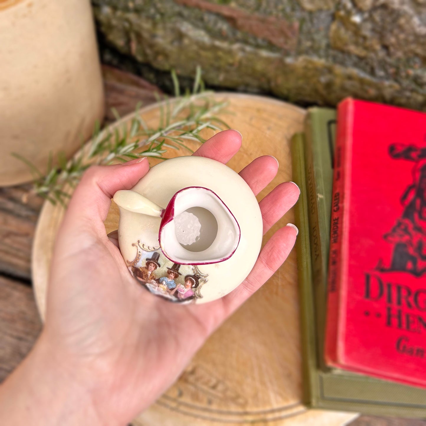 Little Jug - Welsh Costumes - Antique Souvenir (Preloved)