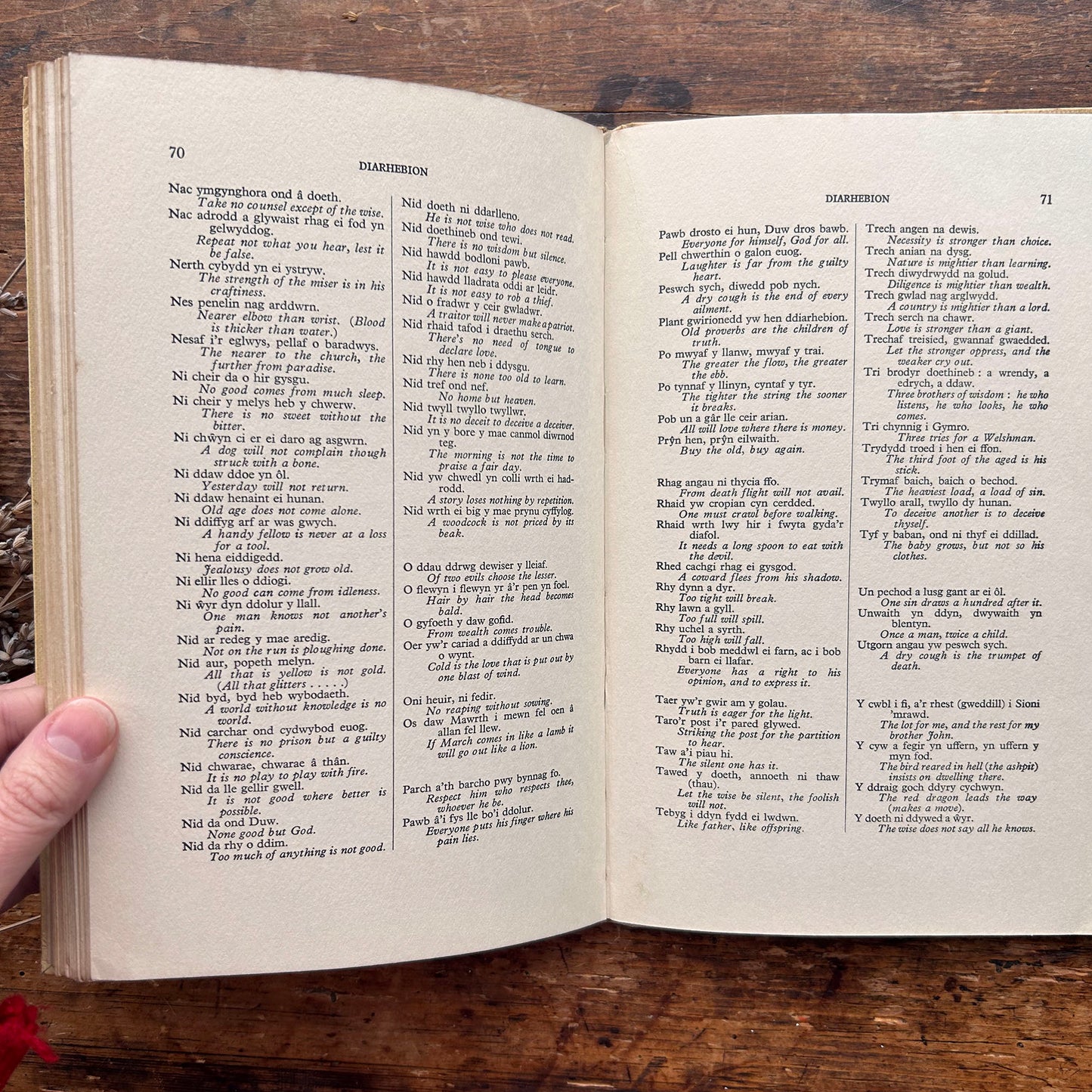 Llwybrau'r Iaith - H. Meurig Evans - 1961 1st ed. (Preloved)