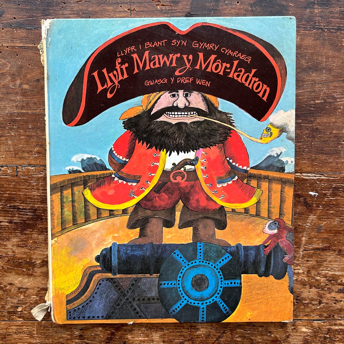 Llyf Mawr y Môr-ladron - Walter Grieder - 1974 (Preloved)