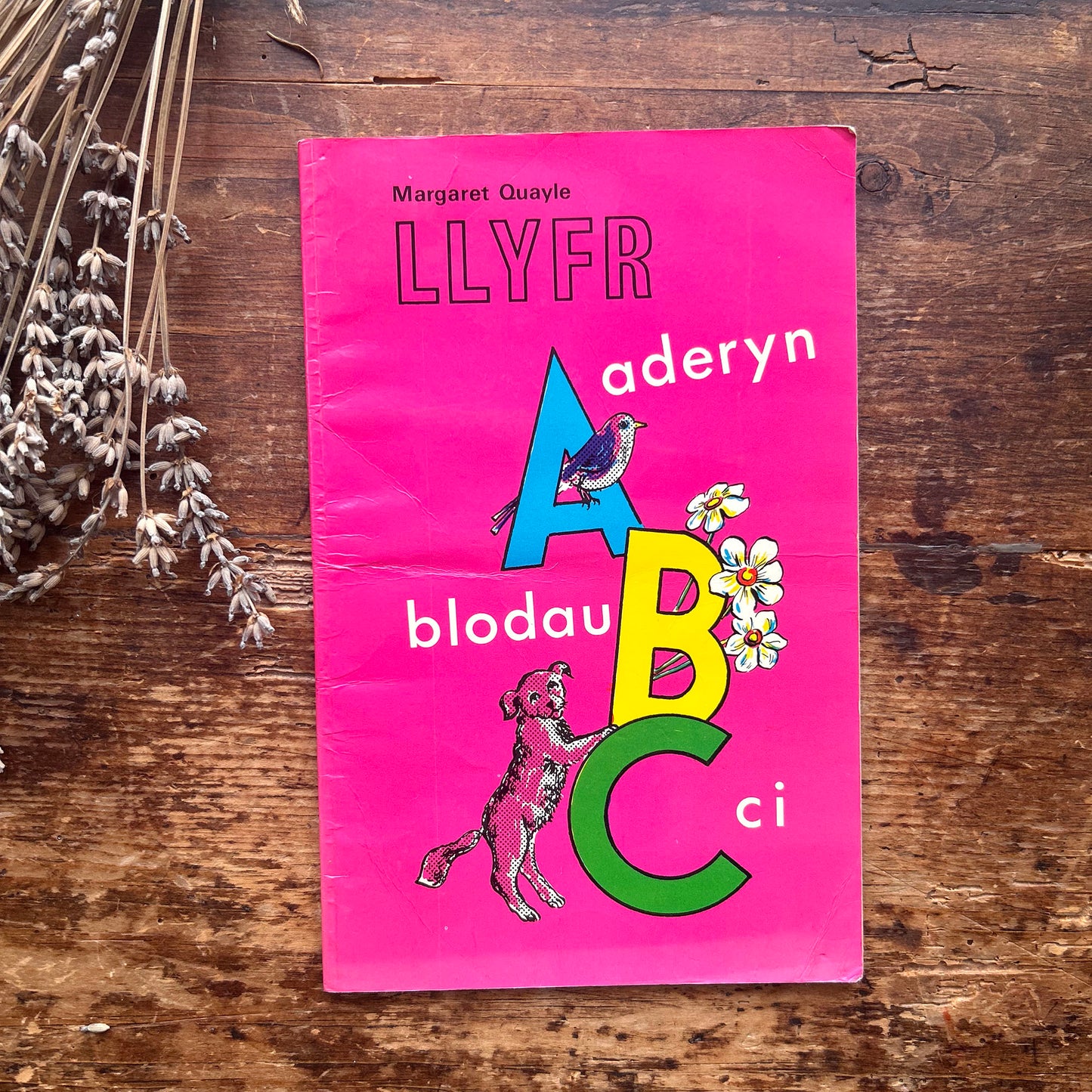 Llyfr ABC - Vintage Welsh Alphabet - Margaret Quayle - 1974 (Preloved)
