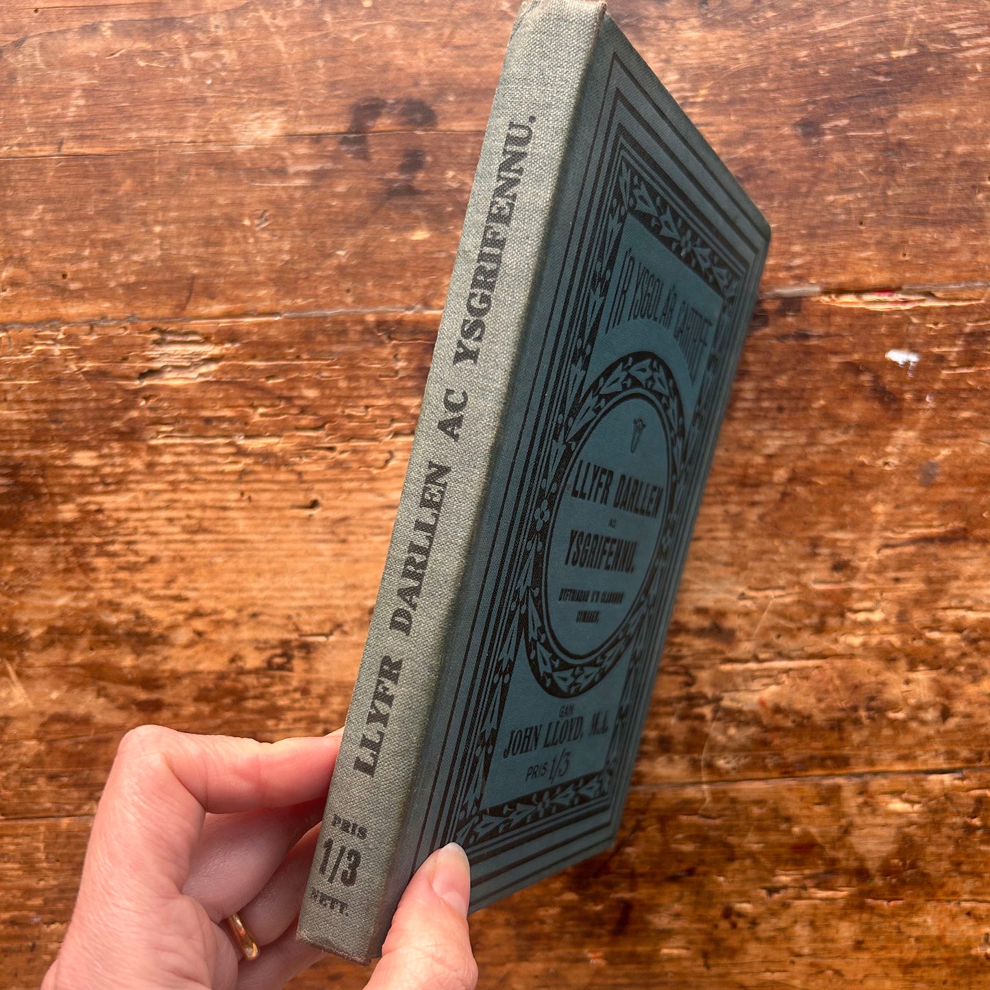 Llyfr Darllen ac Ysgrifennu - John Lloyd - 1913 1st edition (Preloved)