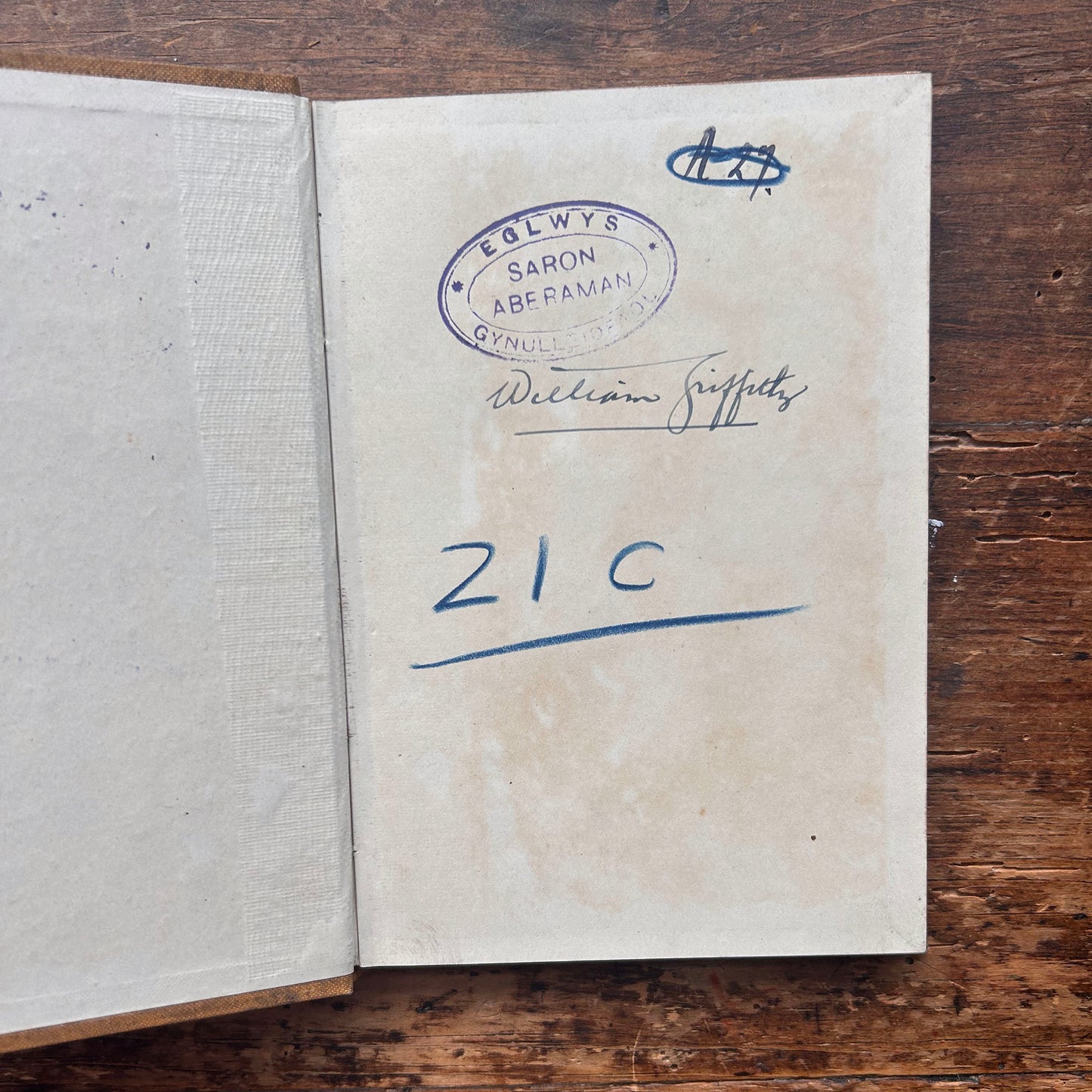 Llyfr Del: Rhodd Owen Edwards - 1911 (Preloved)