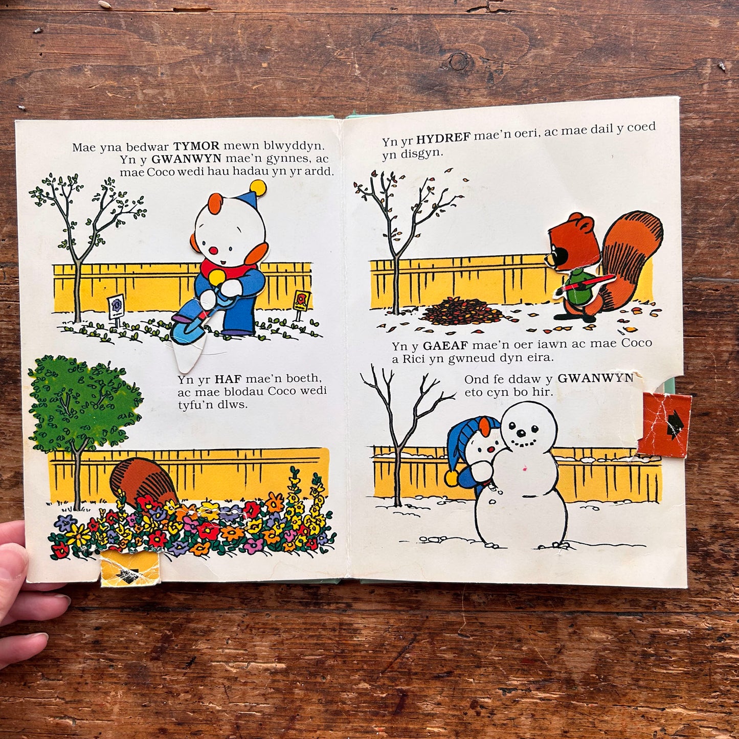 Llyfr Sbonc - Y Dyddiau - 1980 (Preloved)