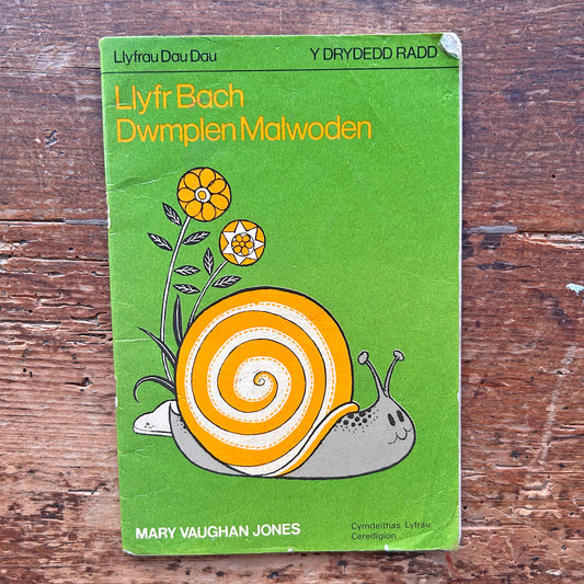 Llyfrau Dau Dau: Llyfr Bach Dwmplen Malwoden 1979 (Preloved)