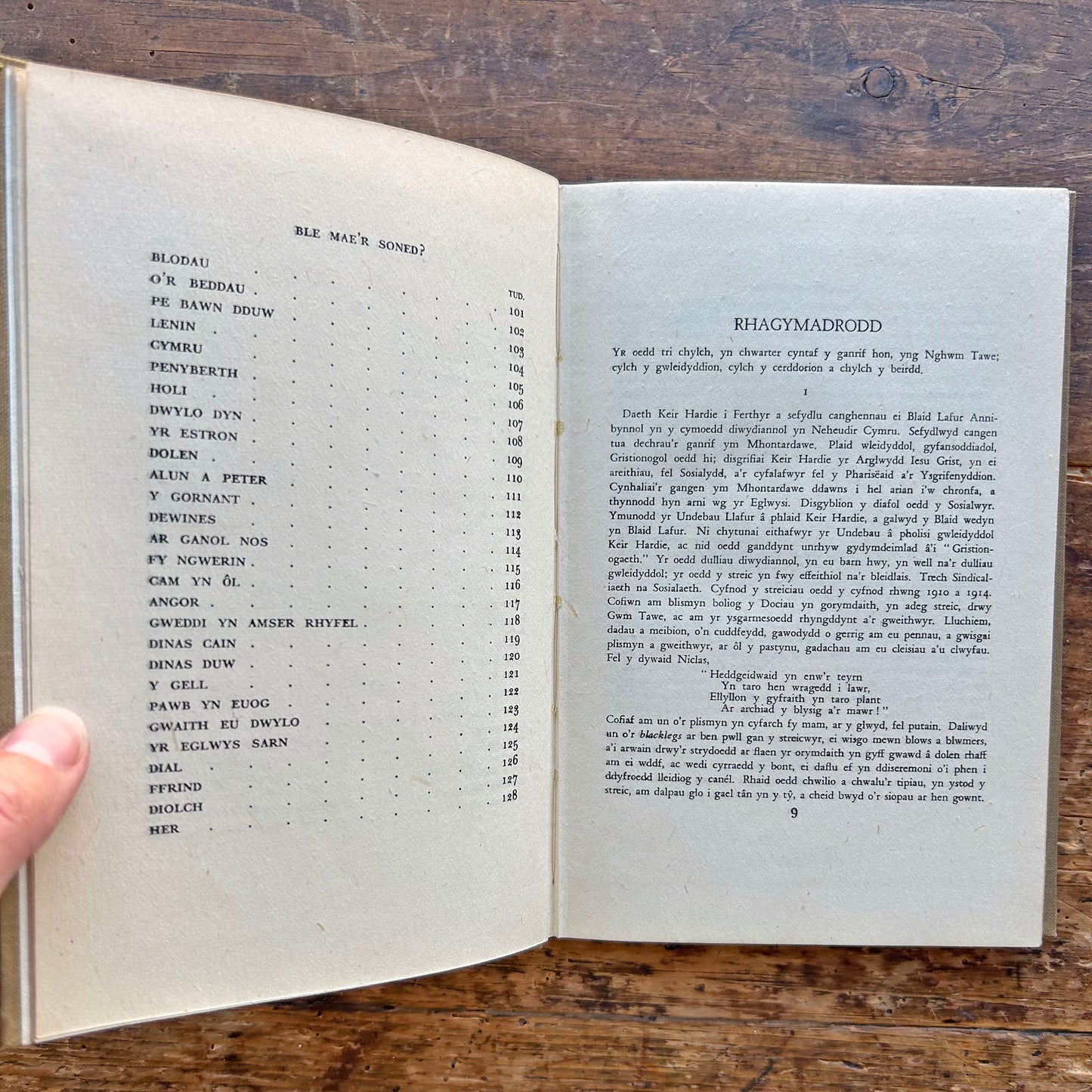 Llygad y Drws - Sonedau'r Carchar - T. E. Nicholas 1941 (Preloved)