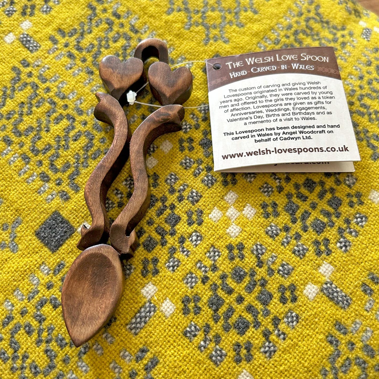 Love Spoon - Handmade - Welsh - Wishes for Love