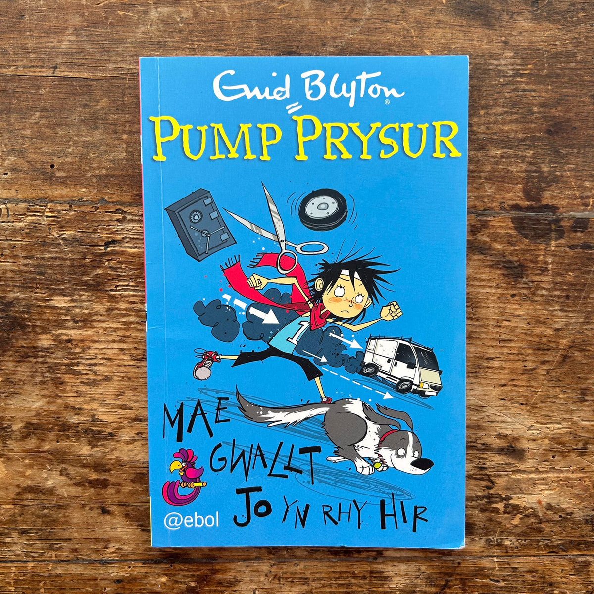 Mae Gwallt Jo yn Rhy Hir - Pump Prysur - Enid Blyton (Preloved)