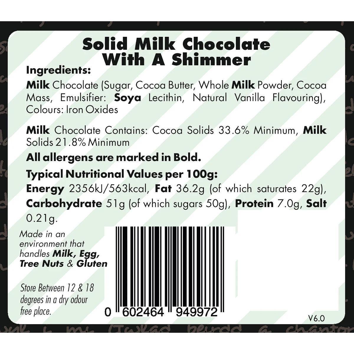 Chocolate Bar - Map of Wales - Milk