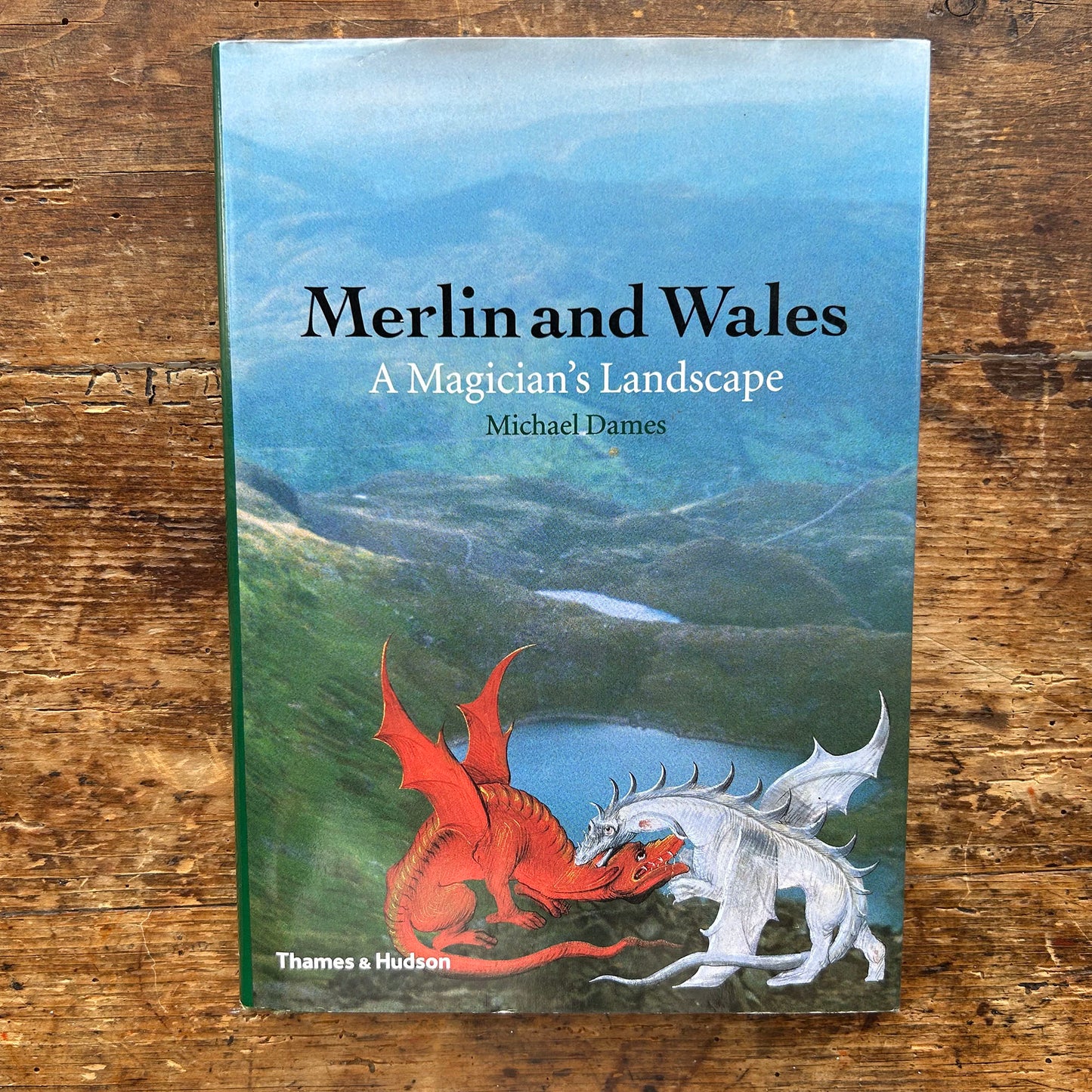 Merlin and Wales - A Magician's Landscape - Michael Dames 2002 (Preloved)