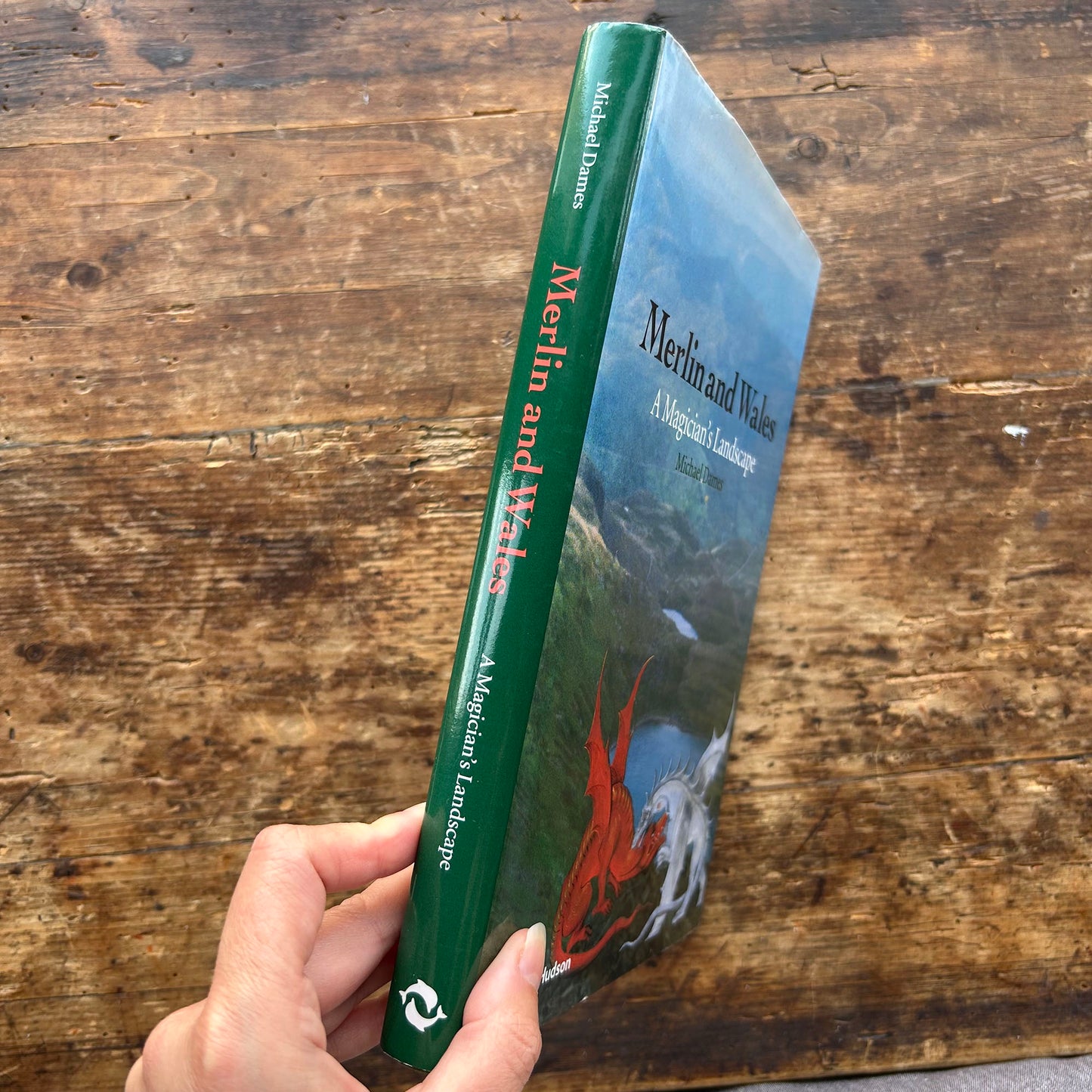Merlin and Wales - A Magician's Landscape - Michael Dames 2002 (Preloved)