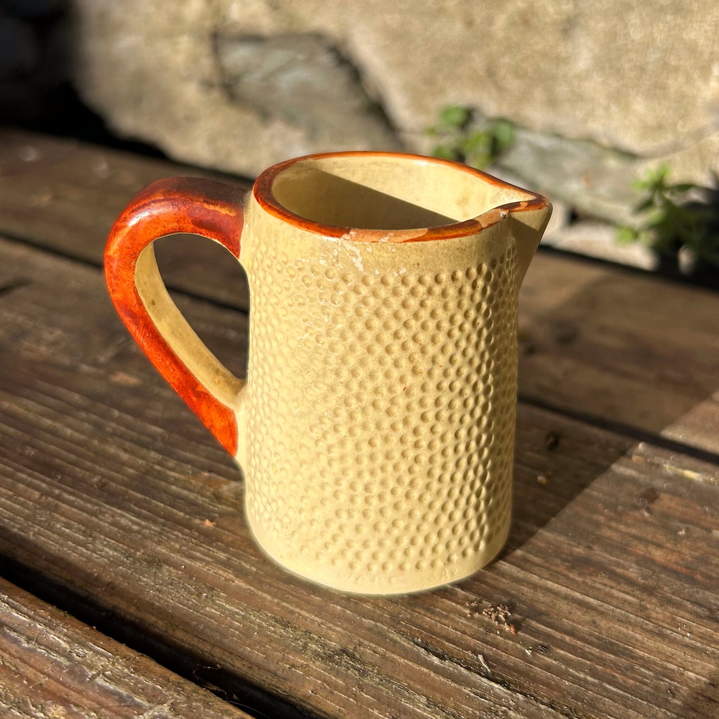 Miniature Jug - Welsh Lady / Aberystwyth Cymru - Vintage (Preloved)