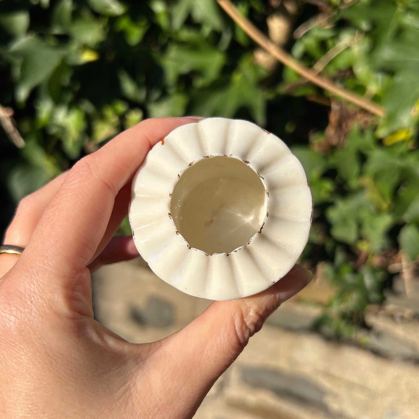 Miniature Vase - Crested China - Carlton - Cymru am Byth - Antique (Preloved)