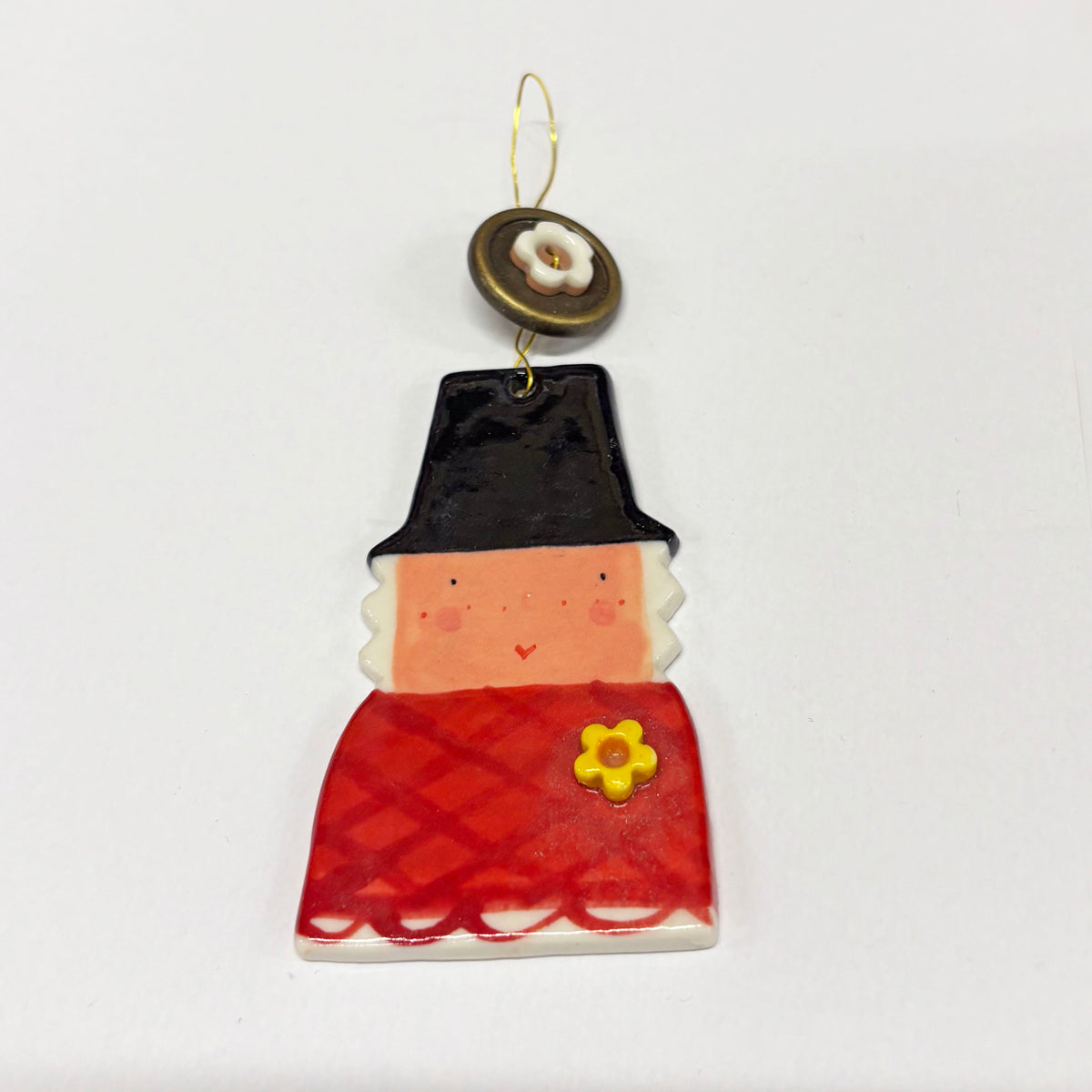 Decoration - Welsh Lady - Ceramic / Porcelain - Small