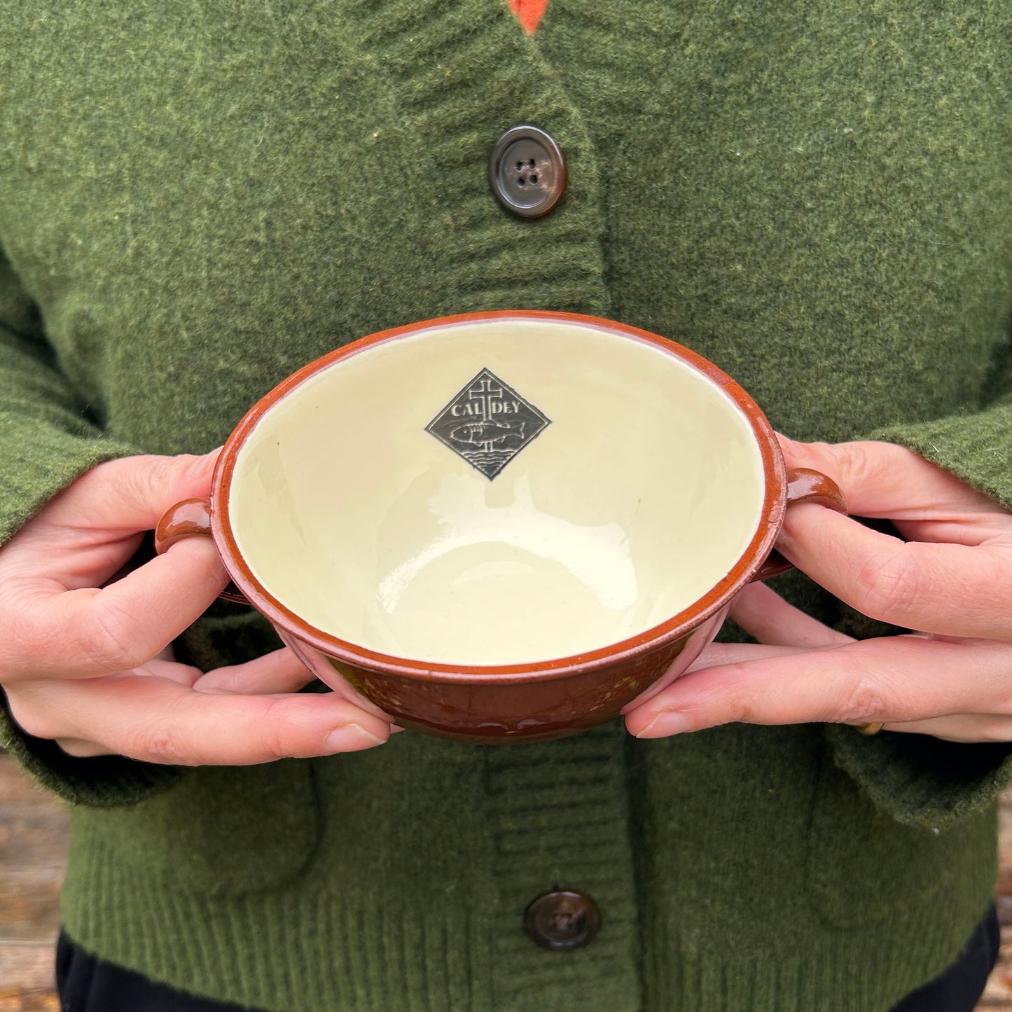 Monk's Loving Cup - Caldey Island Pottery - Vintage (Preloved)