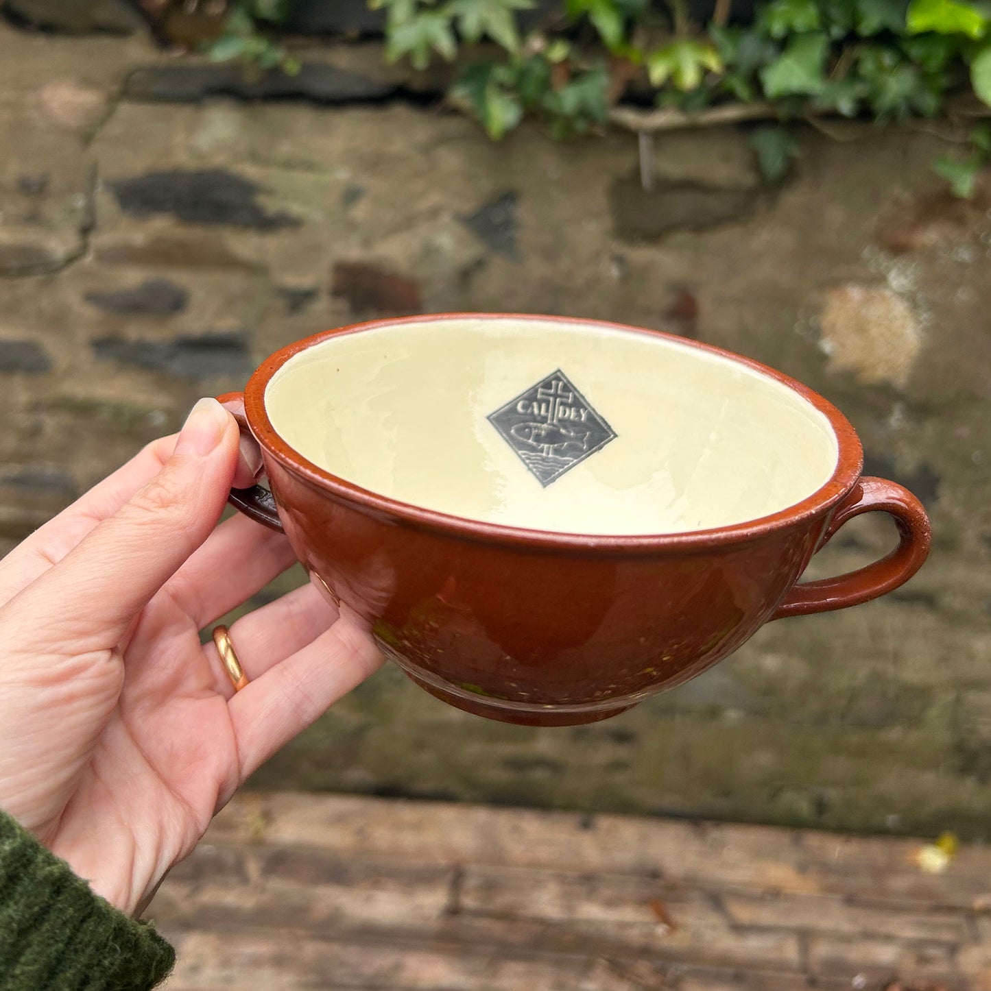 Monk's Loving Cup - Caldey Island Pottery - Vintage (Preloved)