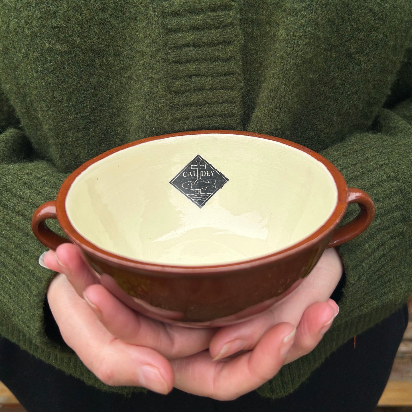 Monk's Loving Cup - Caldey Island Pottery - Vintage (Preloved)