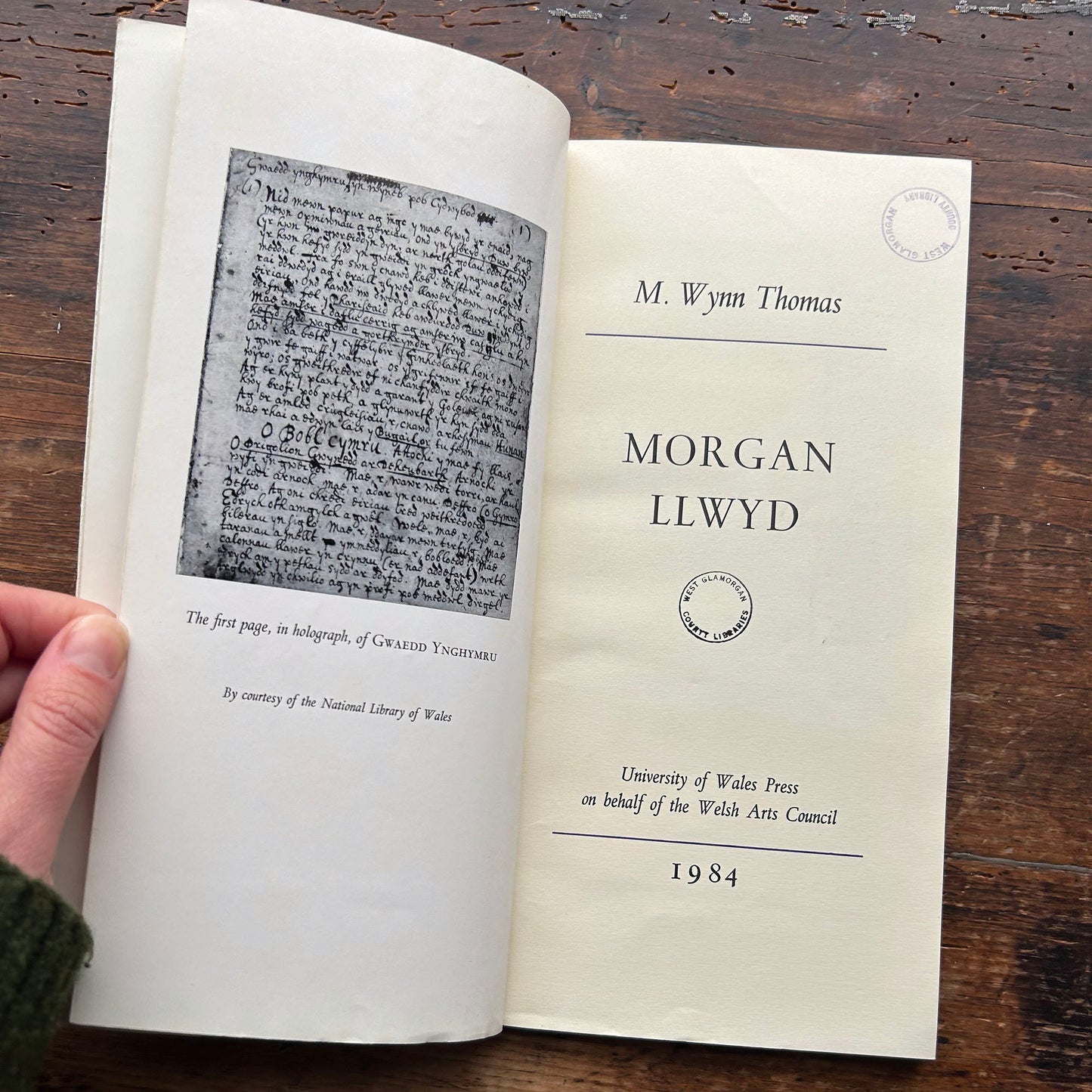 Morgan Llwyd - M. Wynn Thomas - Writers of Wales - 1984 (Preloved)