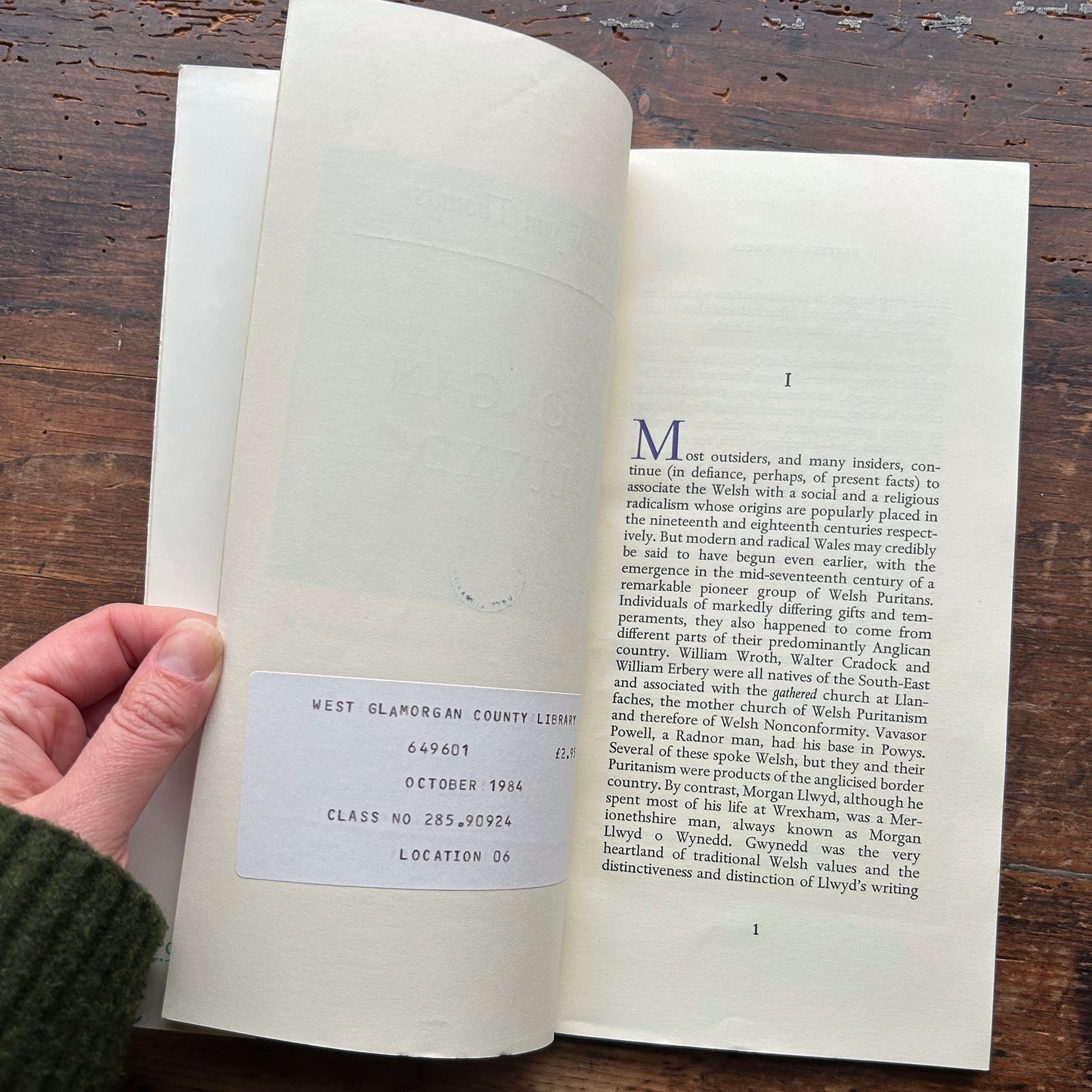 Morgan Llwyd - M. Wynn Thomas - Writers of Wales - 1984 (Preloved)