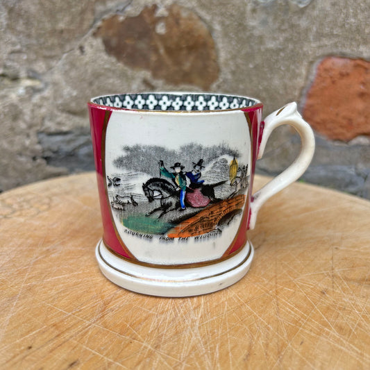 Mug / Cup - Welsh Costumes - Antique Victorian Souvenir - Small (Preloved)