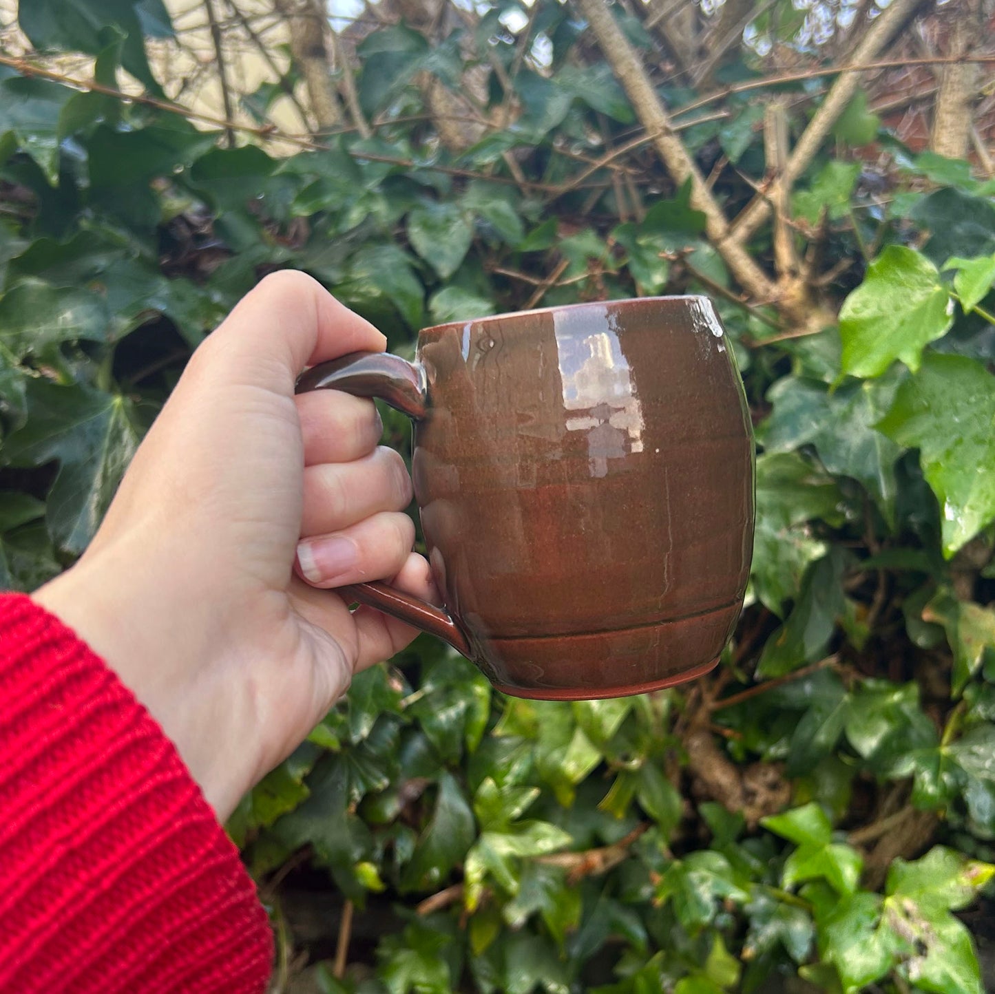 Mug - Welsh Studio Pottery - Iechyd Da (Preloved)