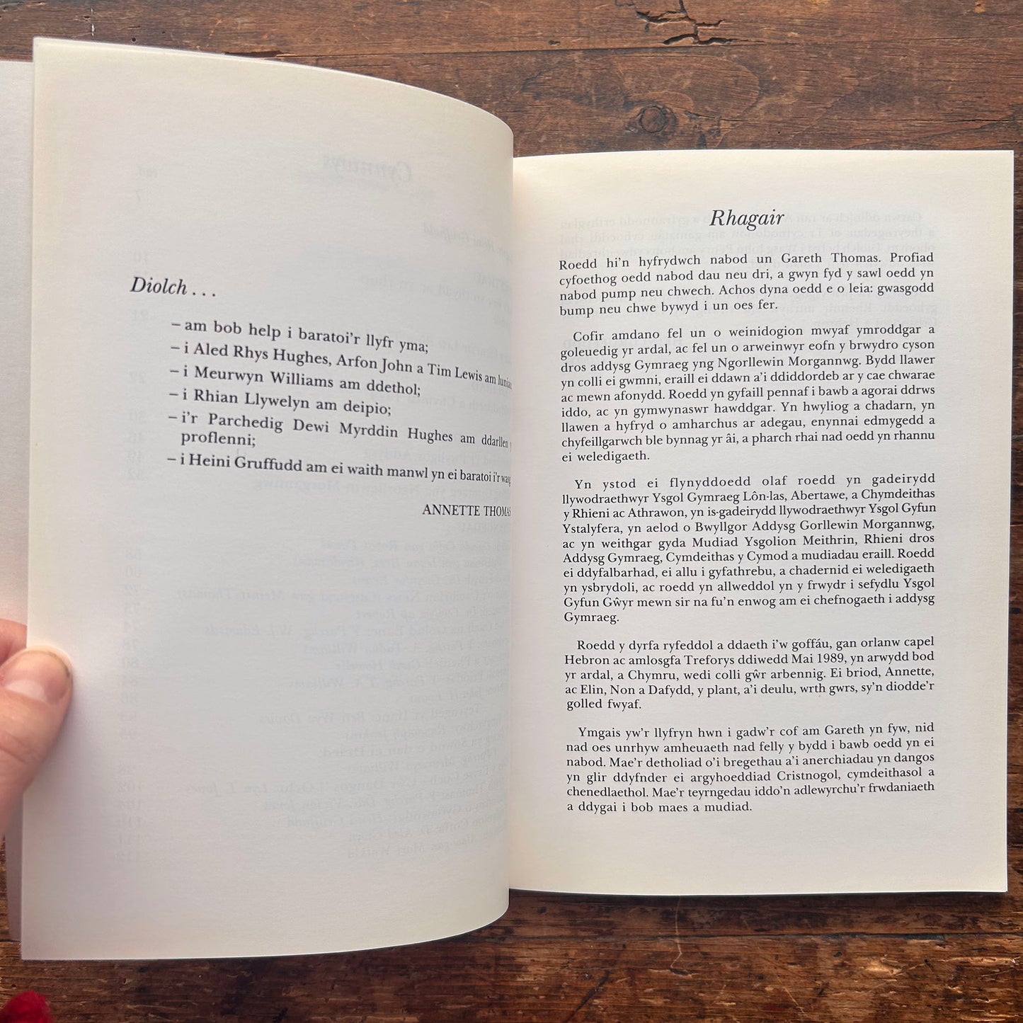 Munudau Cyfiawnder - Gareth Thomas - 1992 (Preloved)