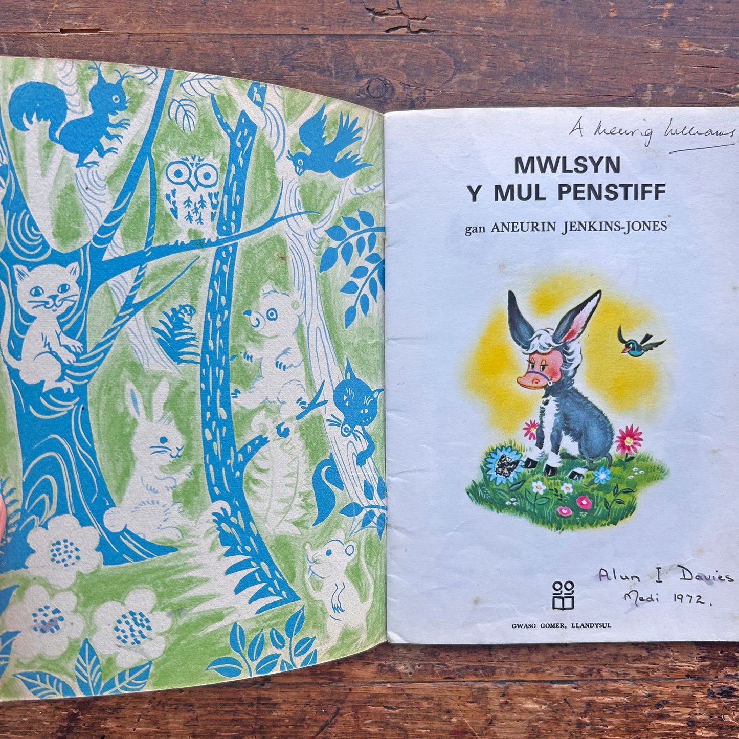 Mwlsyn Y Mul Penstiff - Cyfres y Frân Wen (Preloved)