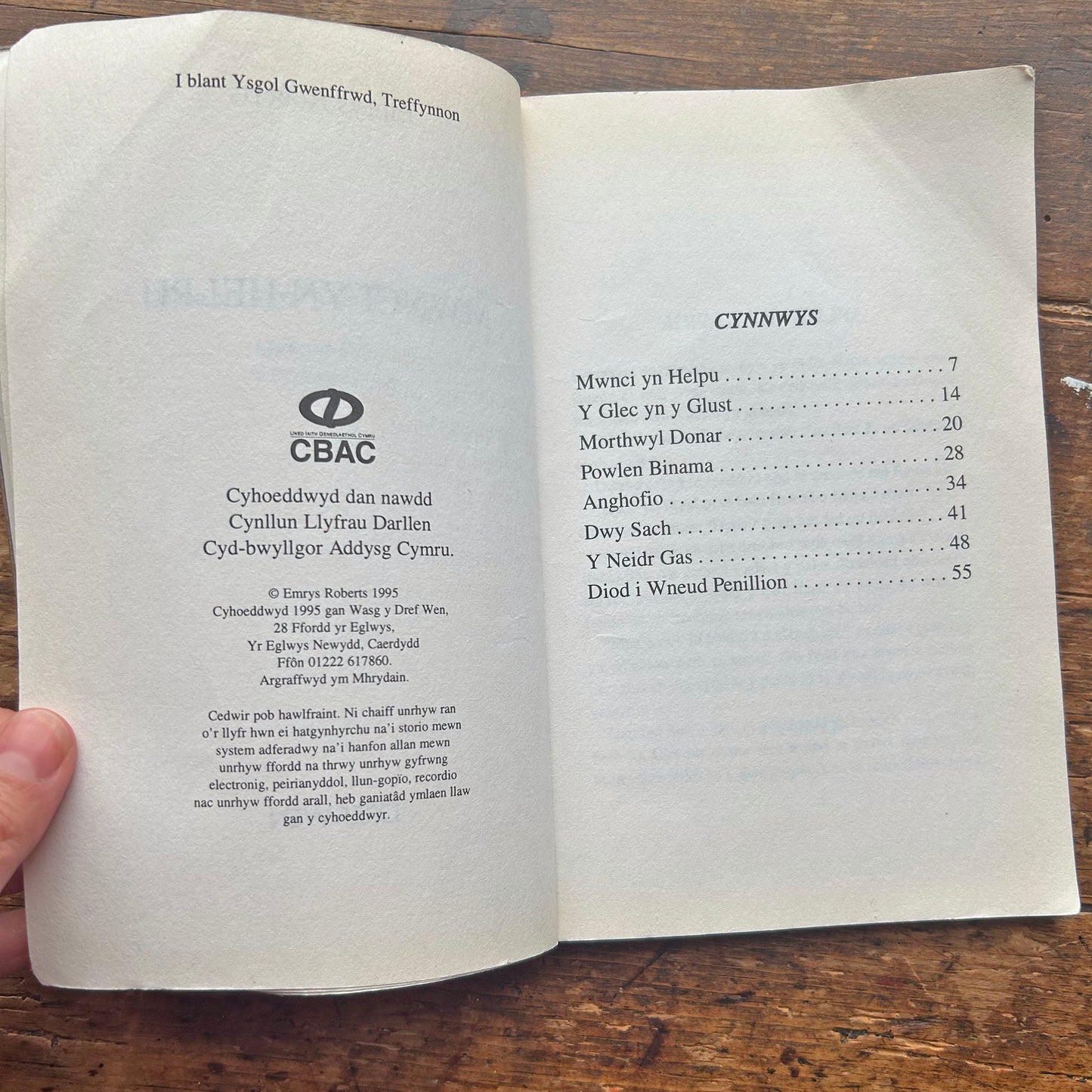 Mwnci yn Helpu - Emrys Roberts (Preloved)