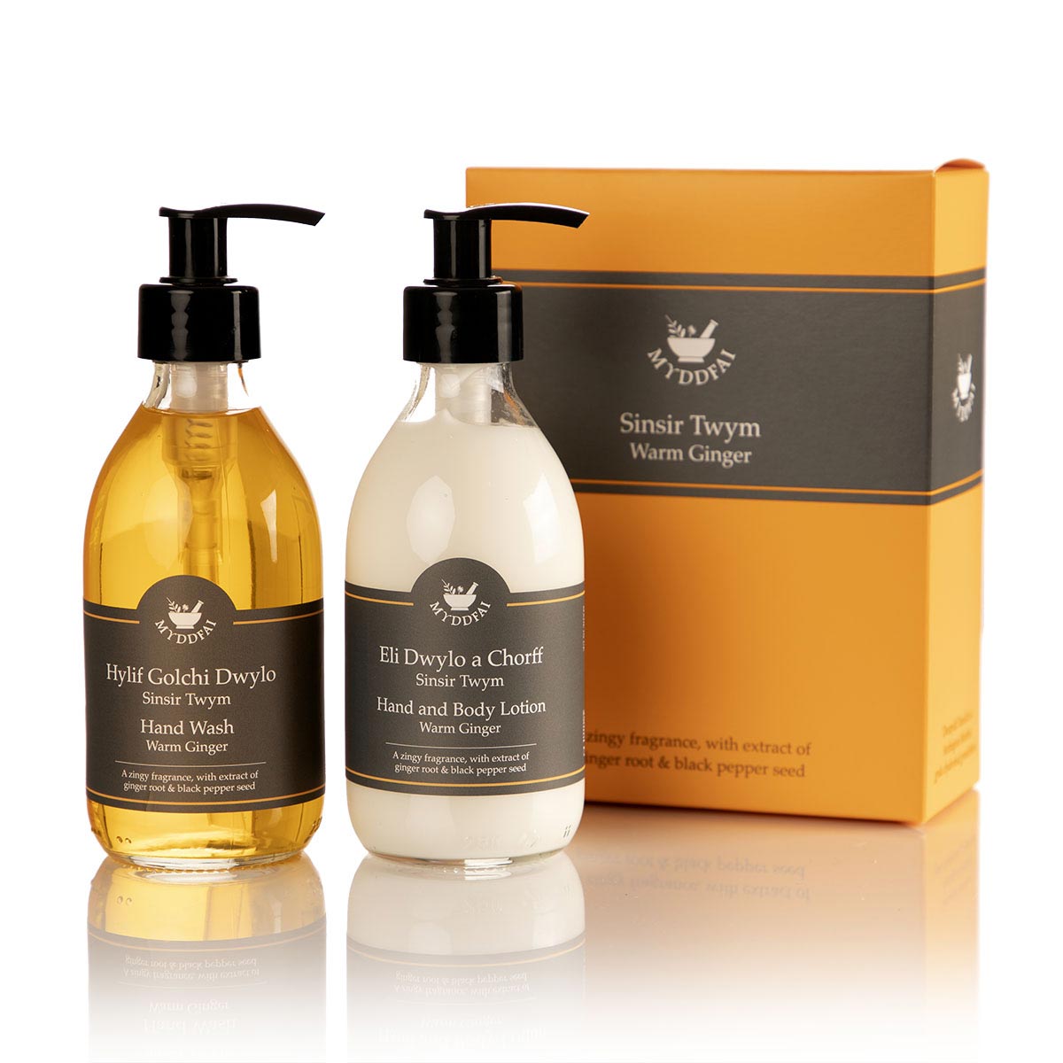 Hand Care Gift Set - Myddfai - Sinsir Twym / Warm Ginger