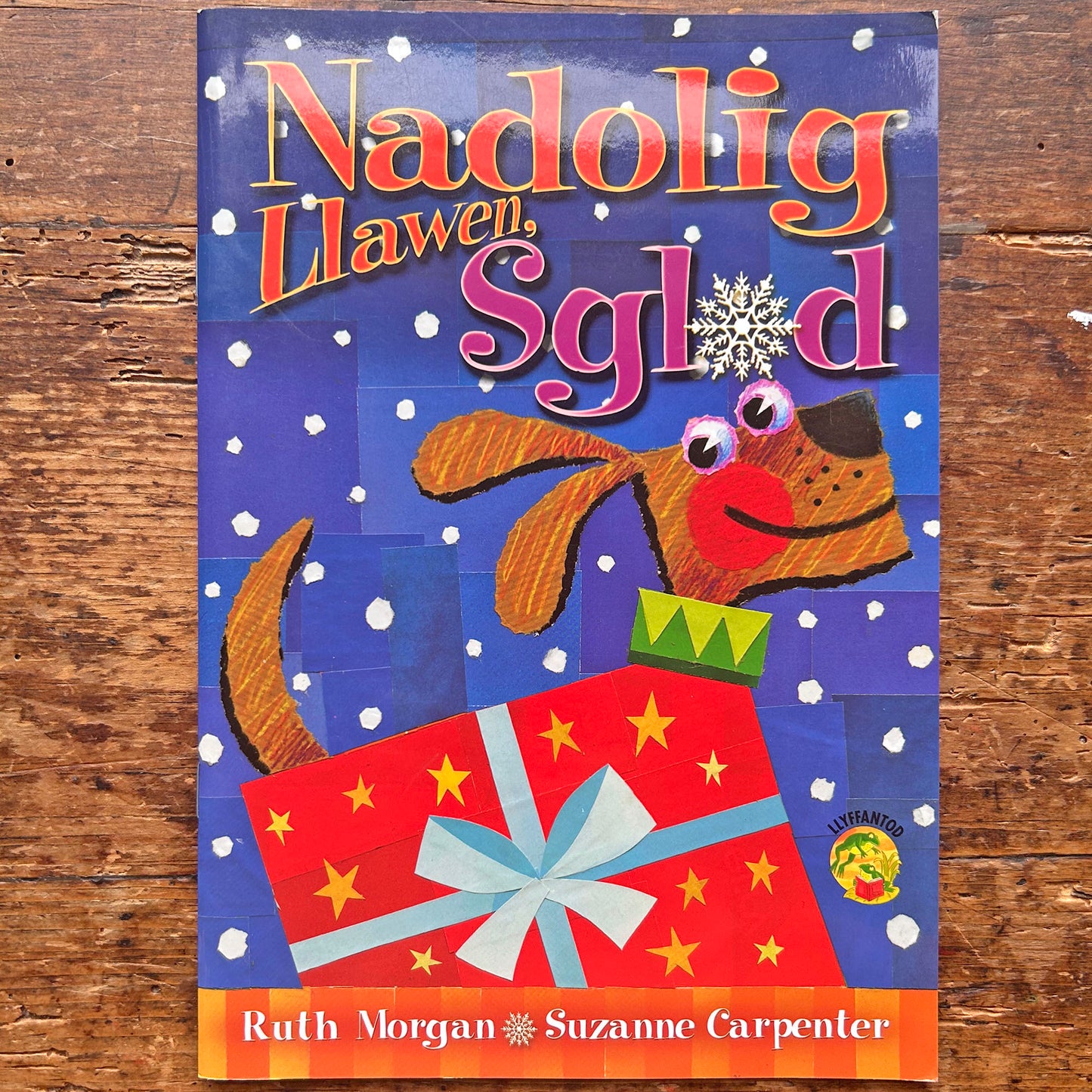 Nadolig Llawen Sglod: Cyfres Llyffantod (Preloved)