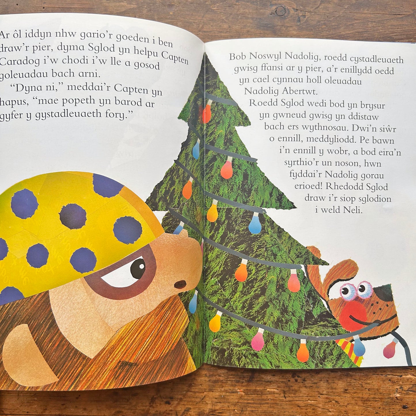 Nadolig Llawen Sglod: Cyfres Llyffantod (Preloved)