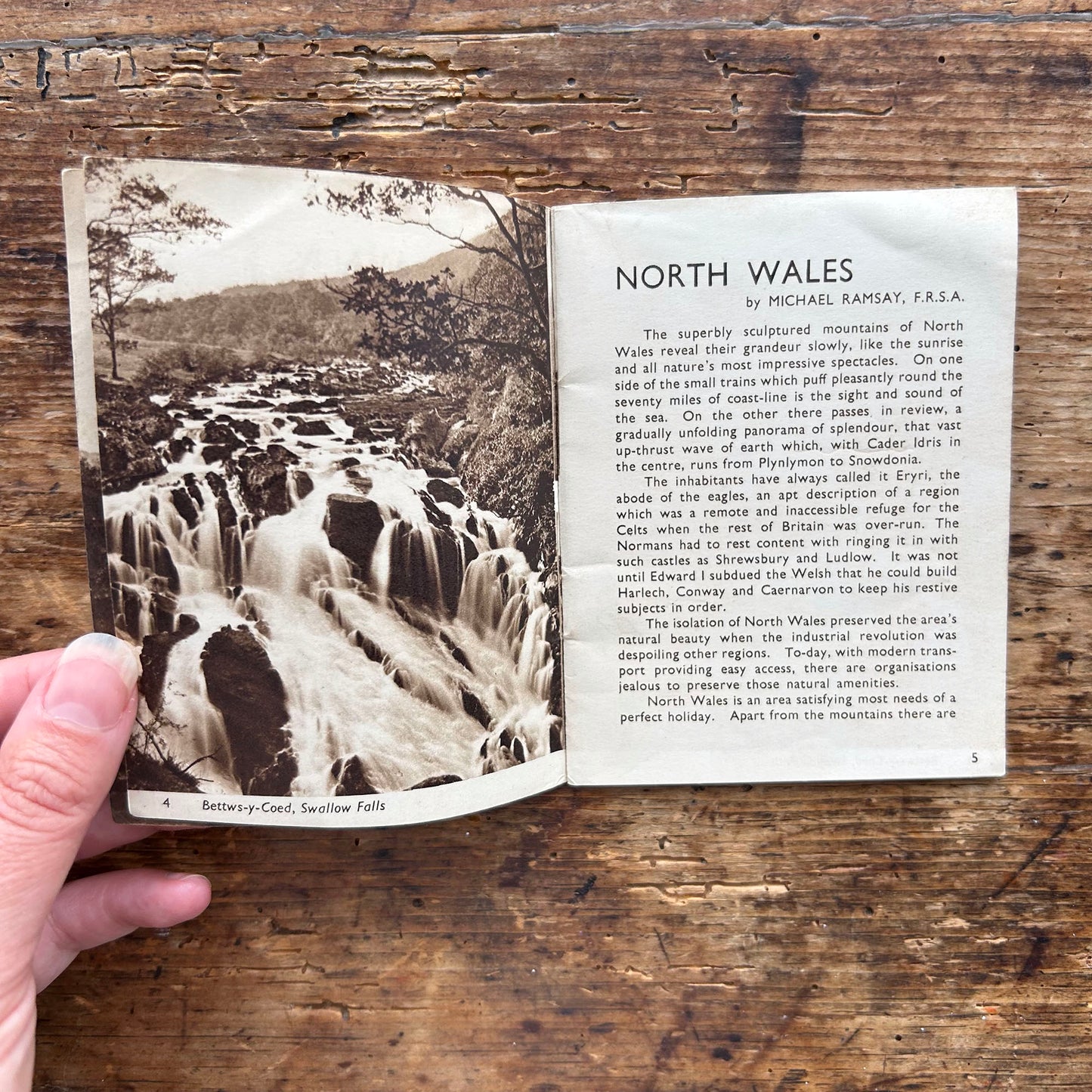 North Wales Beauty Spots - Photochrom 1950's (Preloved)