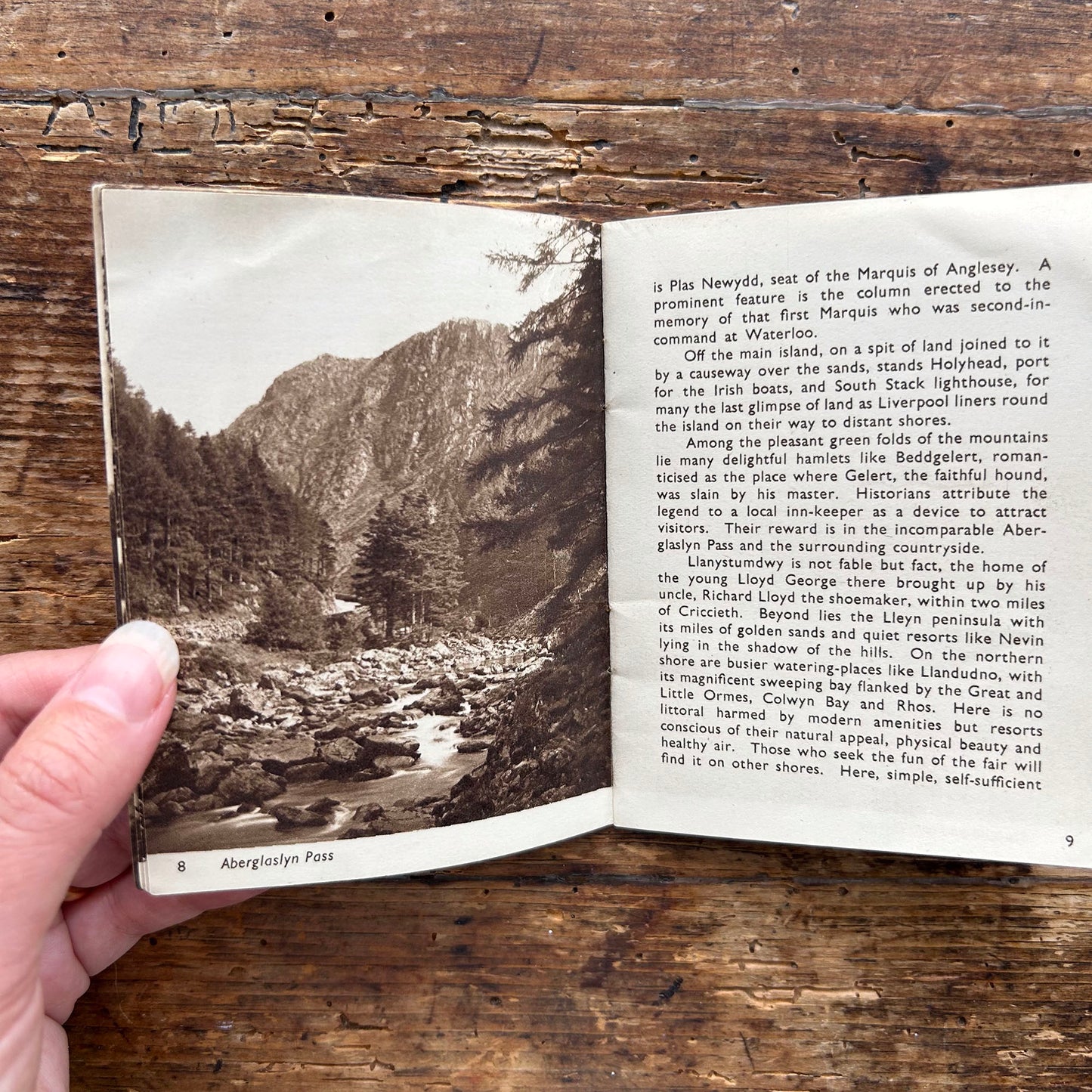 North Wales Beauty Spots - Photochrom 1950's (Preloved)