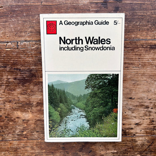 North Wales including Snowdonia - A Geographia Guide - Gavin Gibbons 1960's (Preloved)