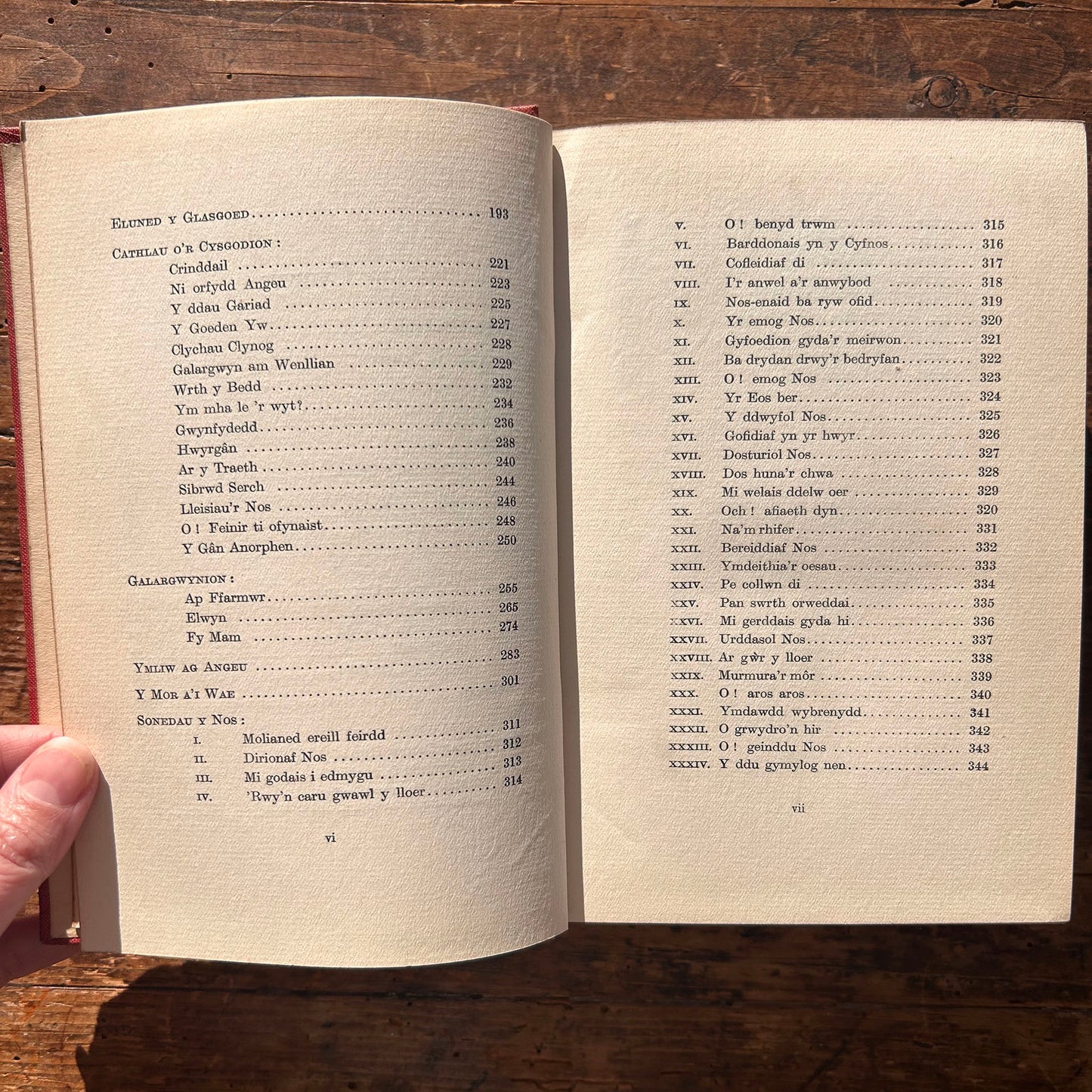 O For I Fynydd a Chaniadau Ereill - Elphin - 1909 (Preloved)