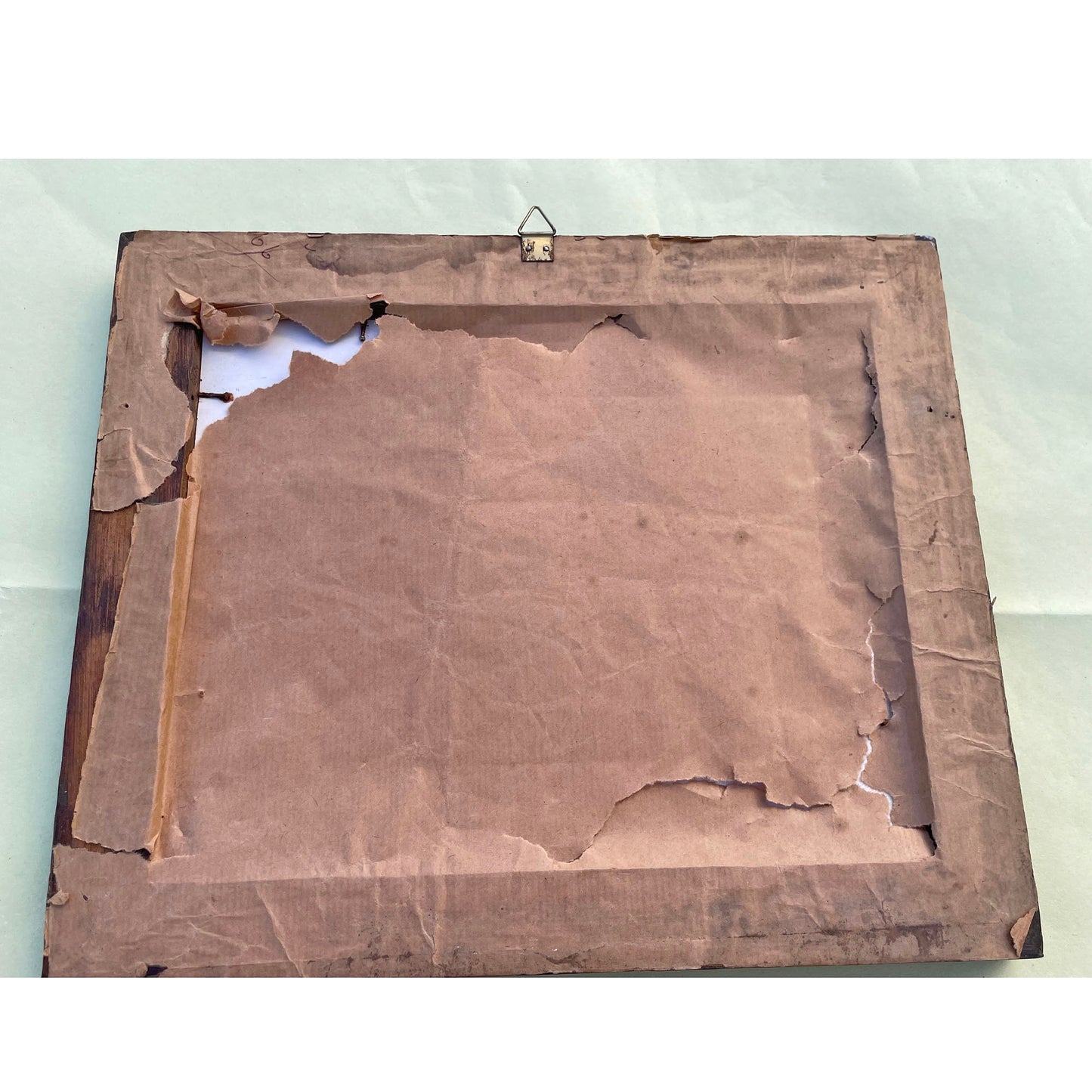 Original Antique Photograph - Solid Oak Frame - Monnow Bridge, Monmouth / Trefynwy (Preloved)