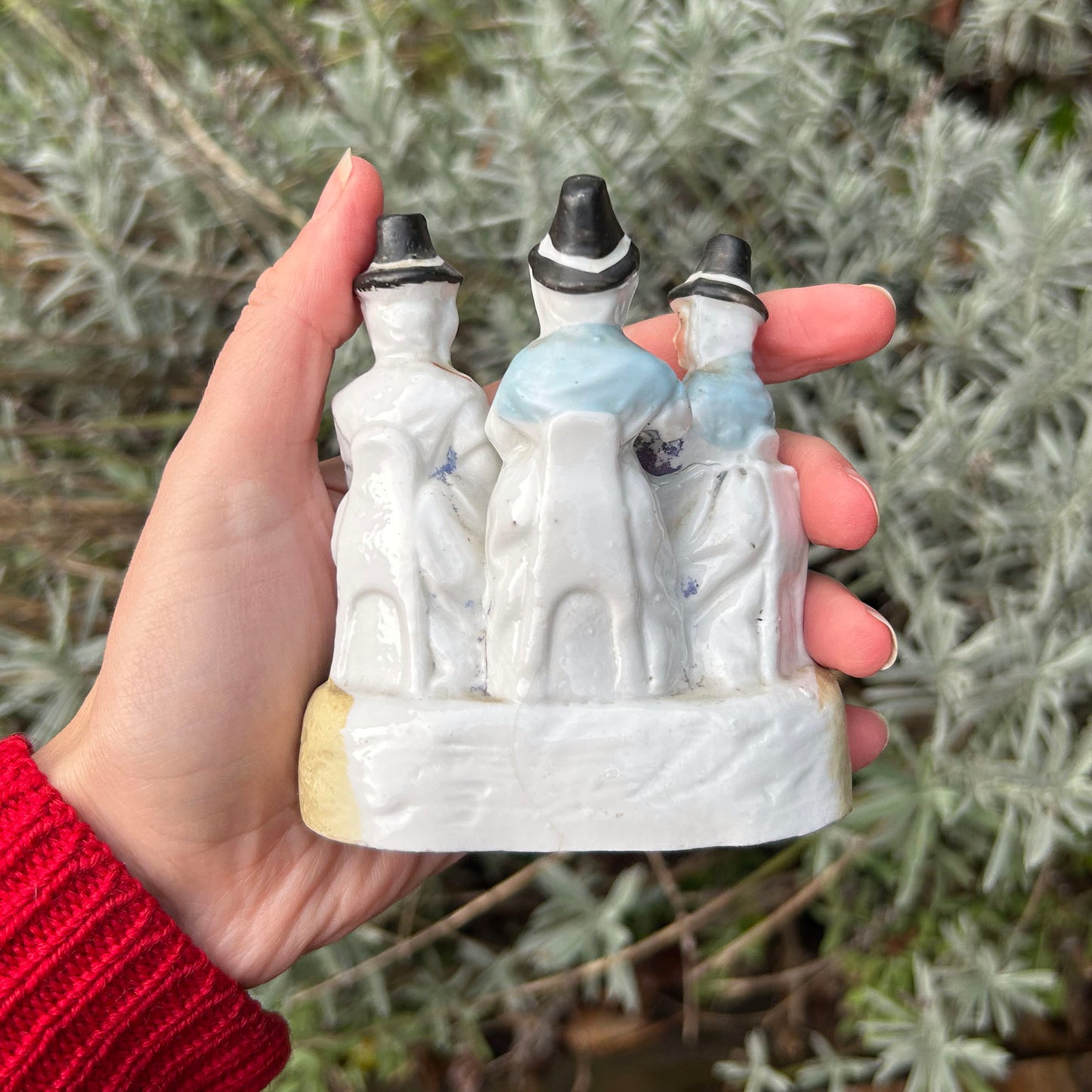 Ornament / Fairing - Welsh Ladies - The Welsh Tea Party - Antique (Preloved)