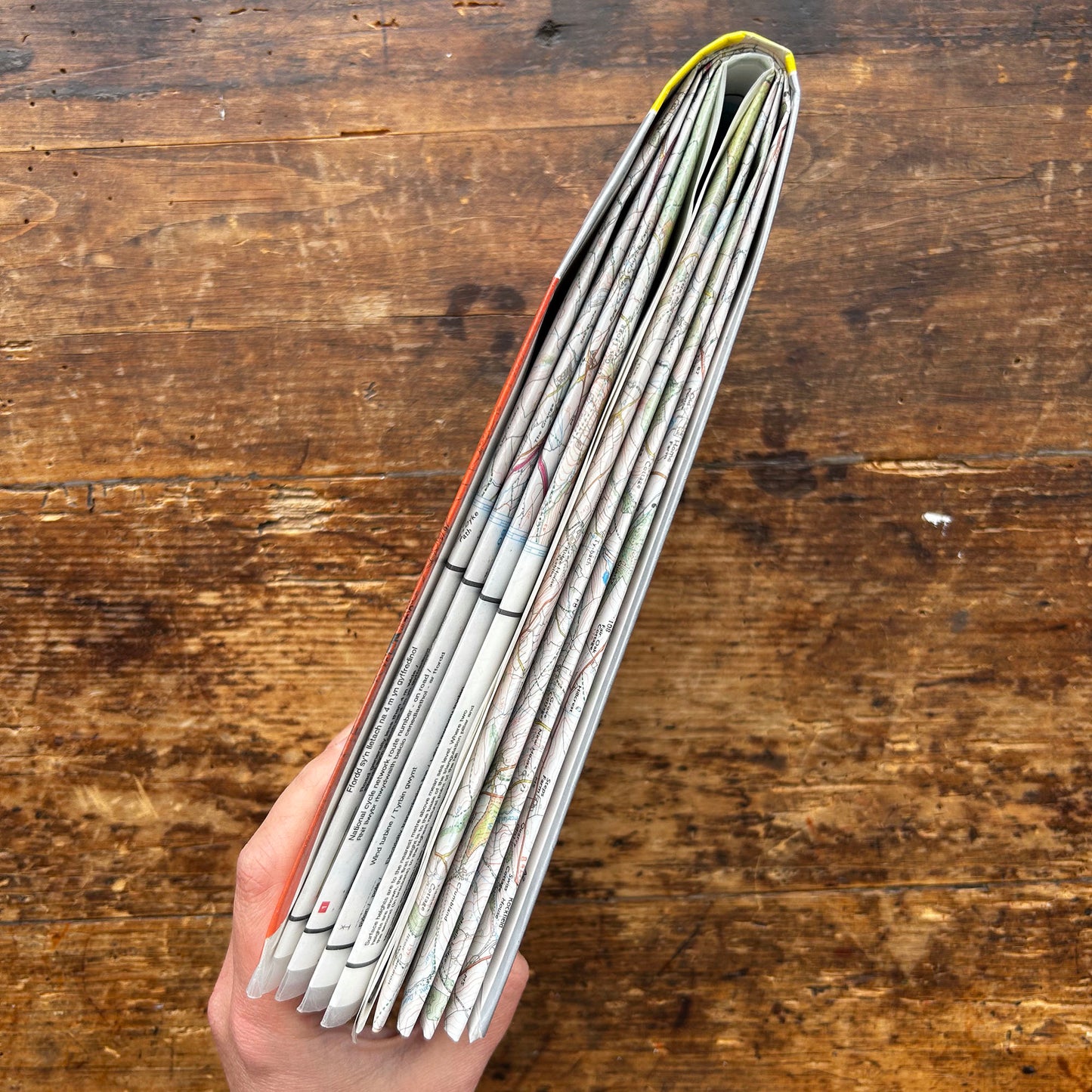 OS Ordnance Survey Map - Wye Valley & Forest of Dean / Dyffryn Gwy a Fforest y Ddena OL14 (Preloved)